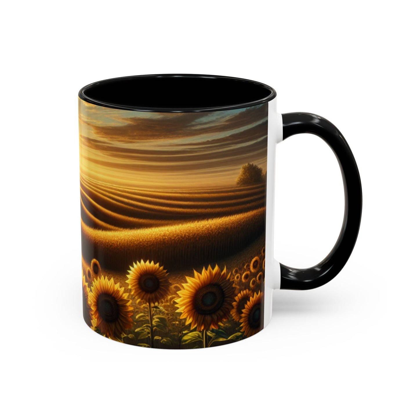 Golden Sunrise Meadow - Mugs