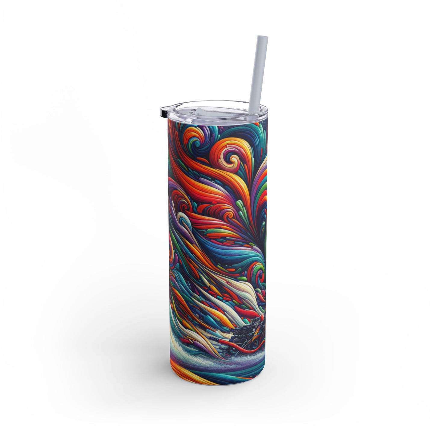 Dynamic Waves of Color - Tumblers