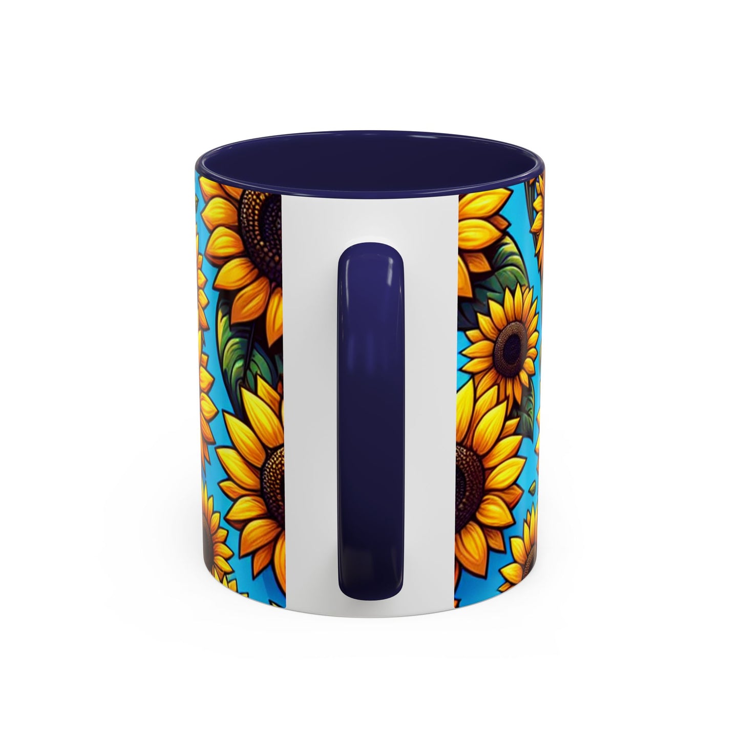 Azure Meadow Sunburst - Mugs