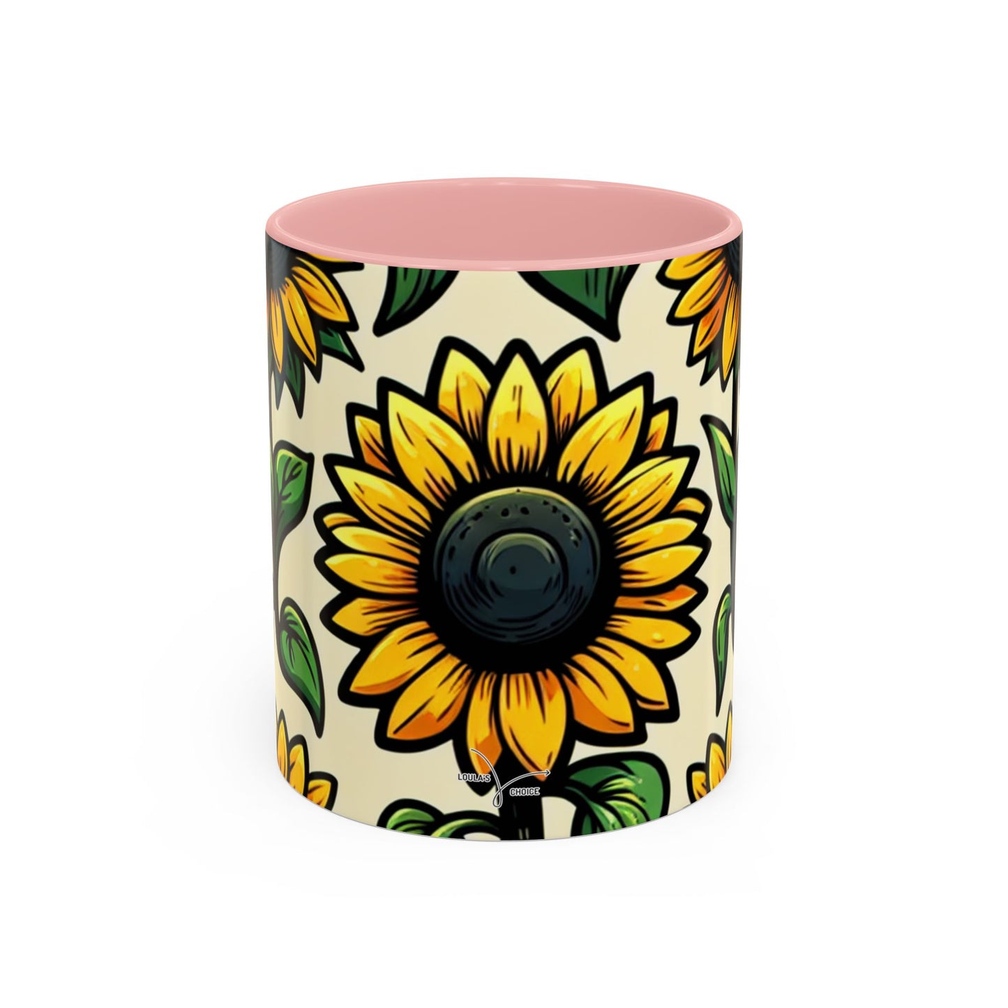 Sunlit Sunflower Delight - Mugs