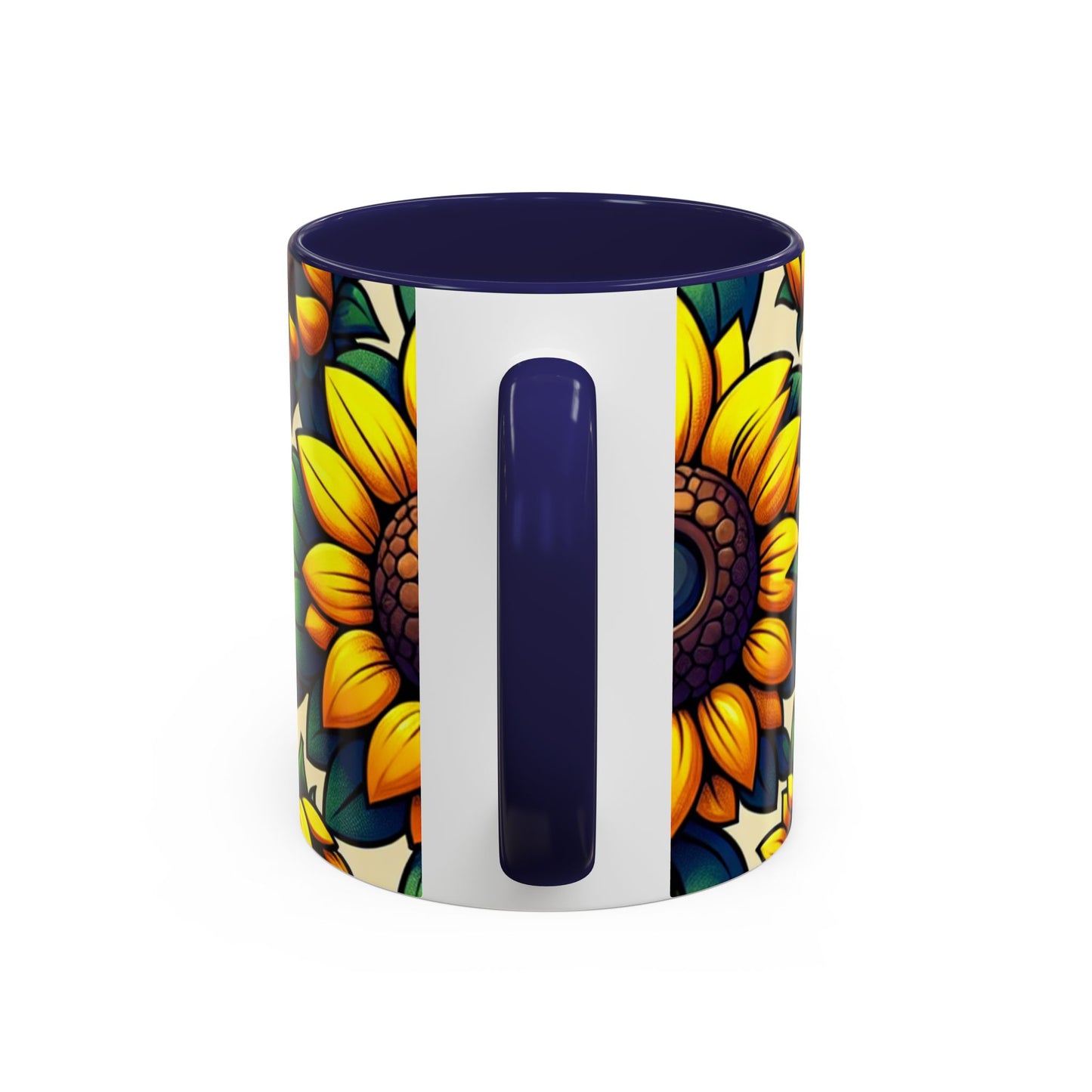 Golden Helianthus Haven - Mugs