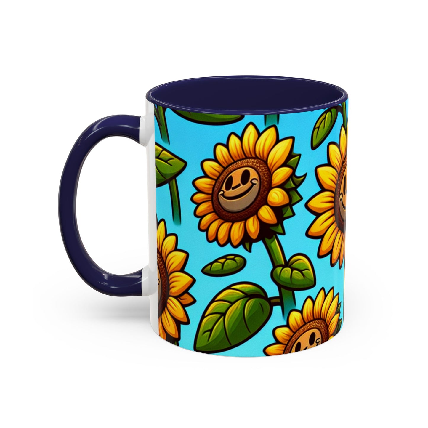Sunny Smiles Sunflower Haven - Mugs