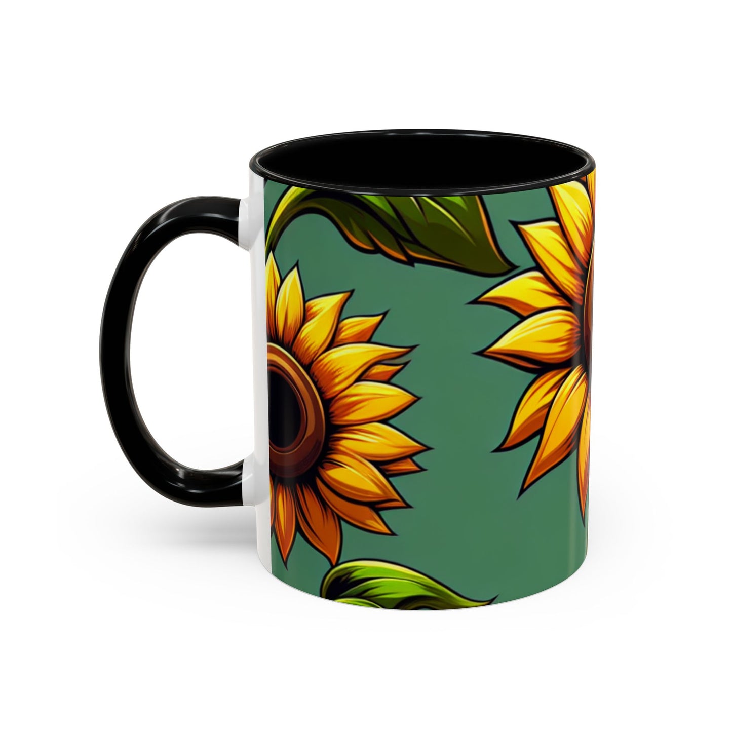 Sunshine Blooms Pattern - Mugs