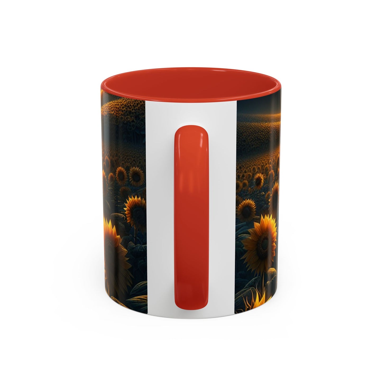 Golden Hour Sunflower Serenade - Mugs