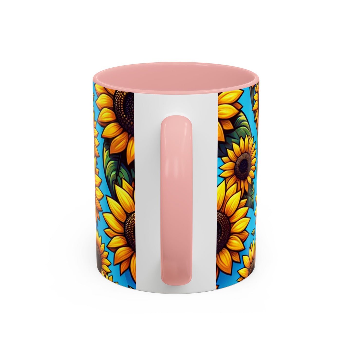 Azure Meadow Sunburst - Mugs