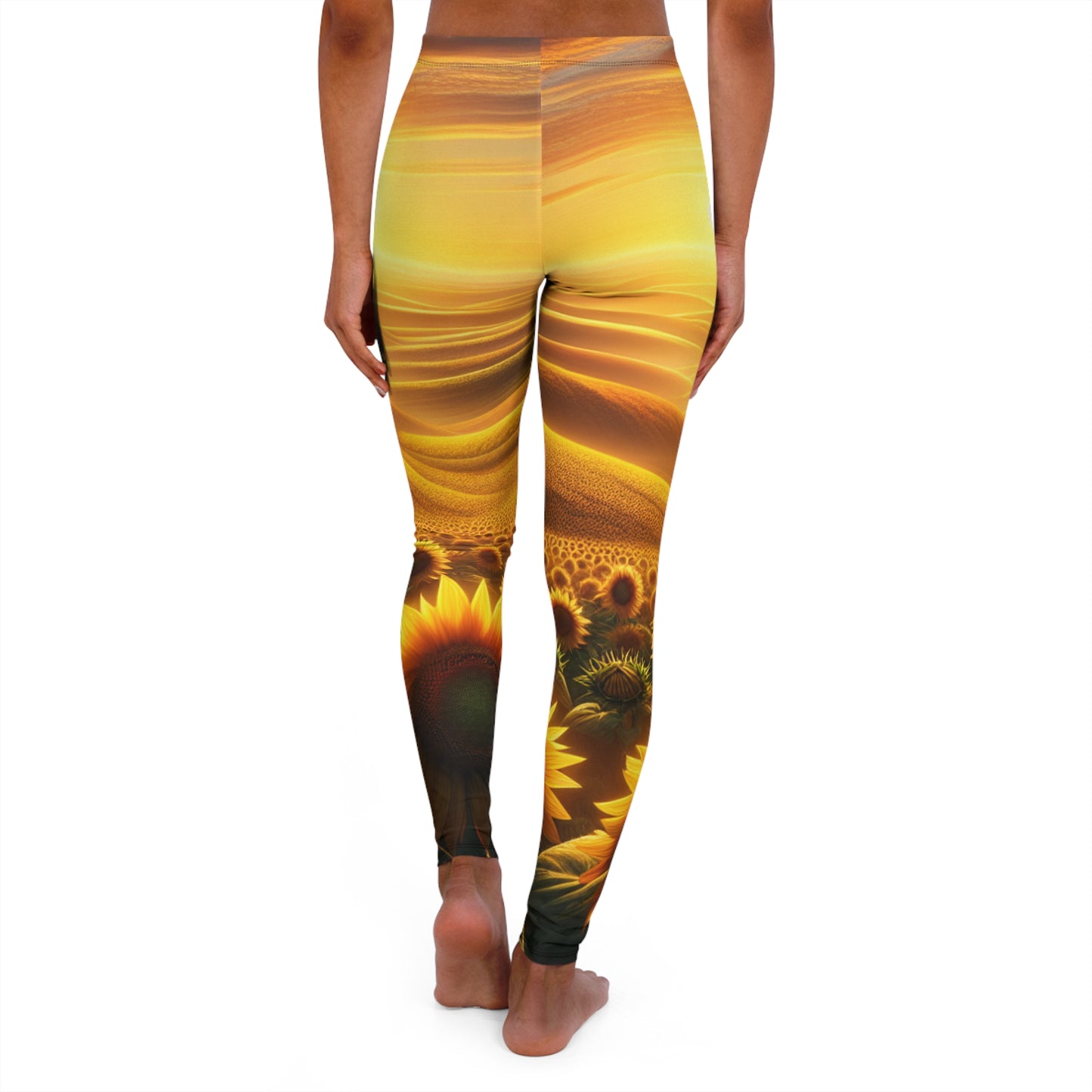 Amber Sunflower Harvest - Leggings