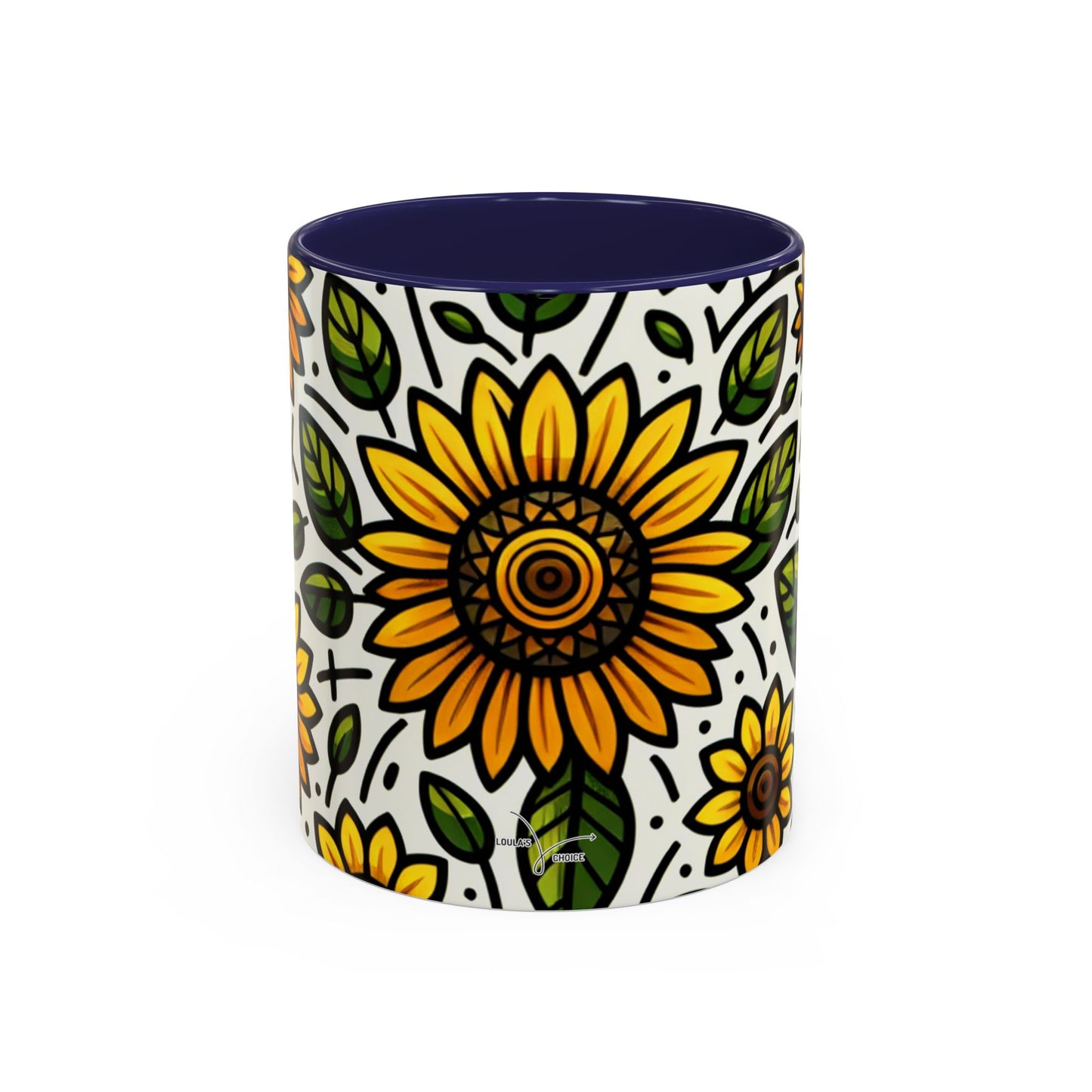Summer Radiance Sunflower Bloom - Mugs