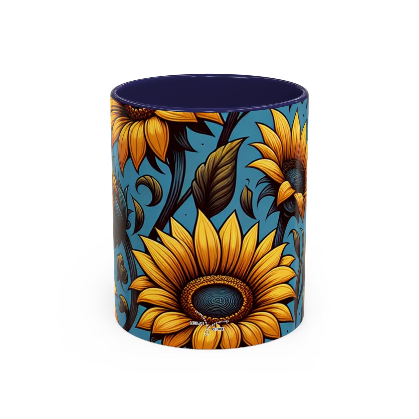 Midnight Sunflower Majesty - Mugs