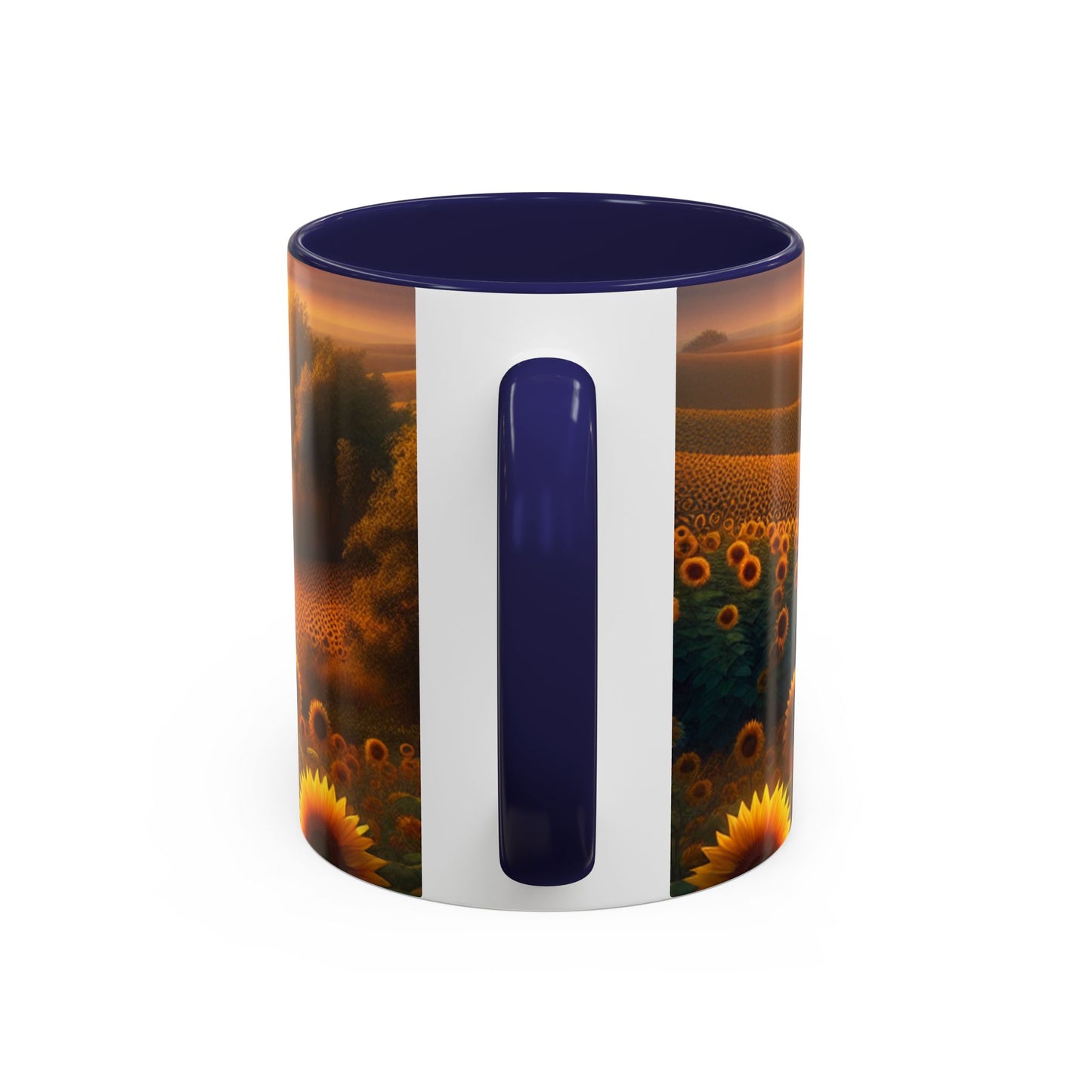 Amber Sunflower Expanse - Mugs