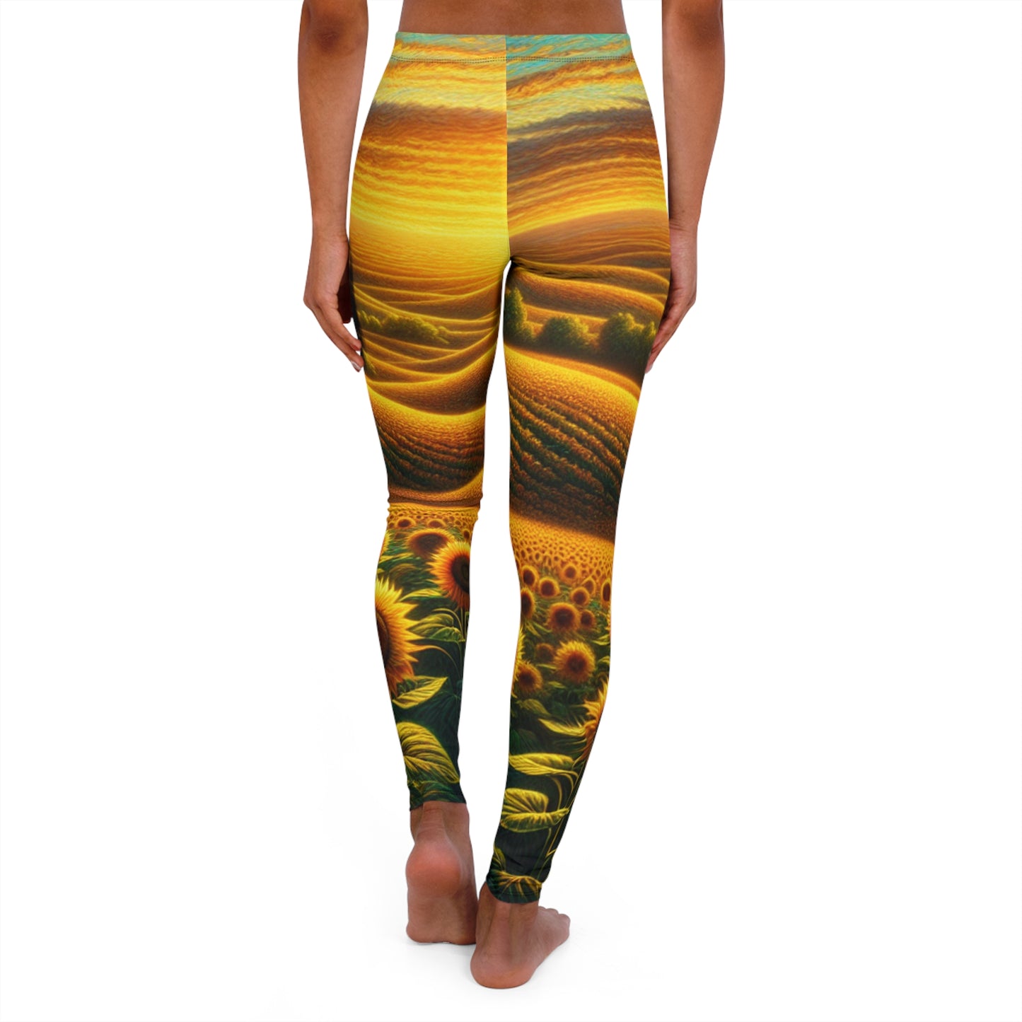 Amber Waves & Sunflower Blaze - Leggings