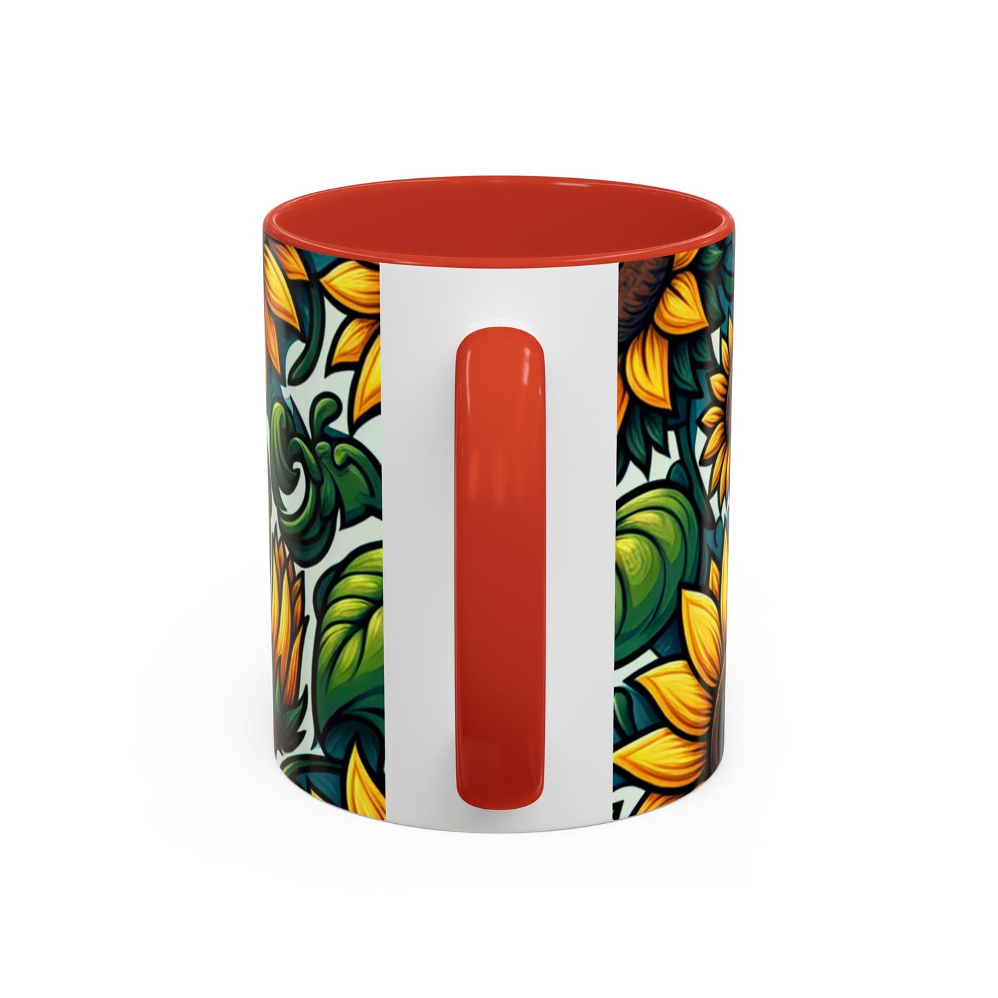 Verdant Blossom Sunflower Harmony - Mugs