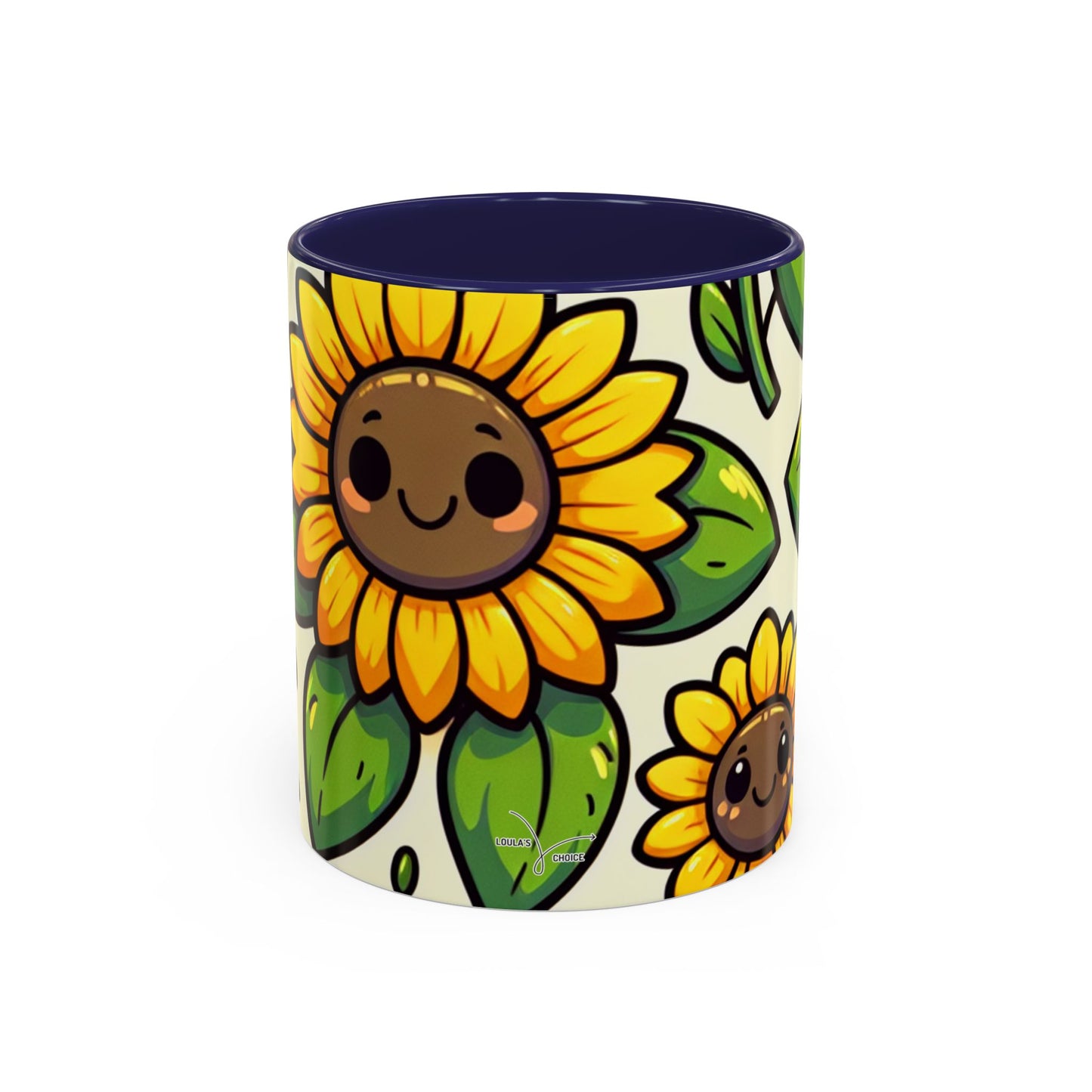 Sunny Smiles Floral Delight - Mugs