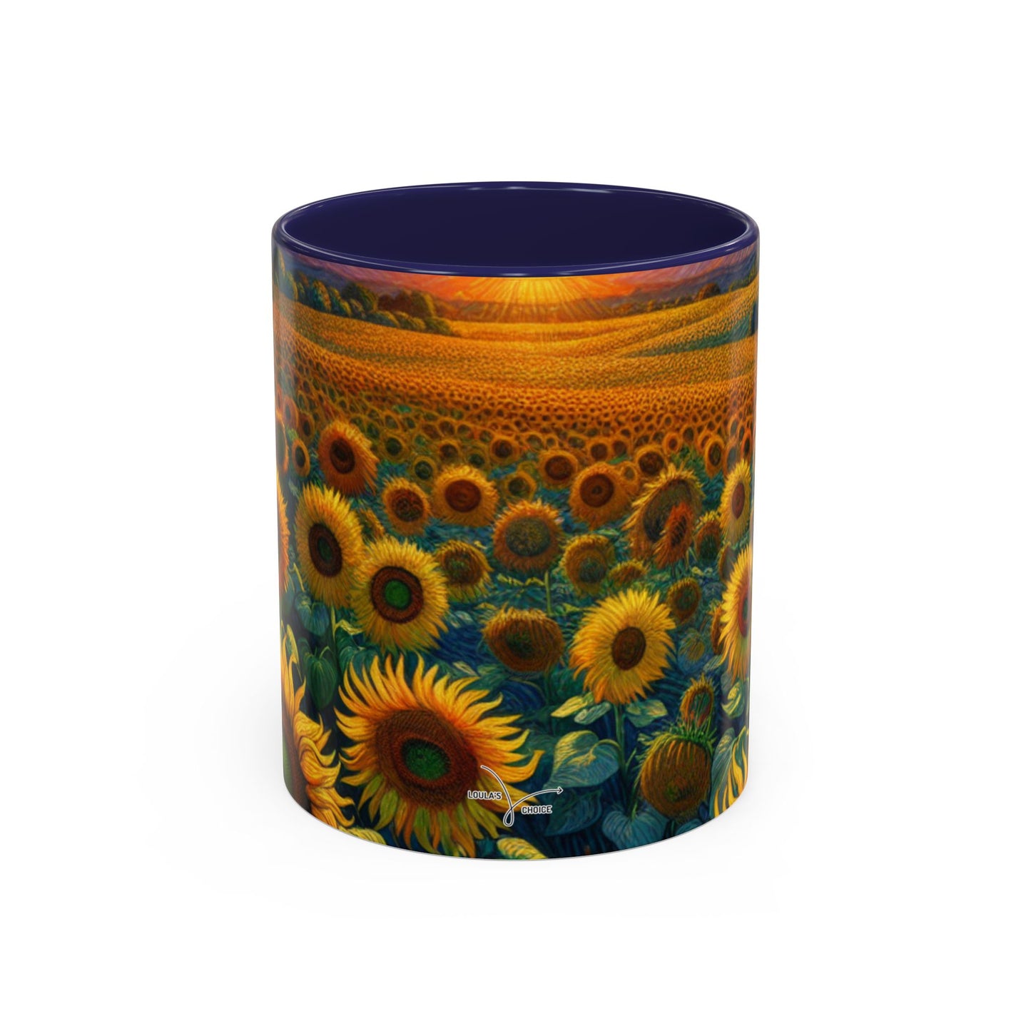 Sundrenched Helianthus Valley - Mugs