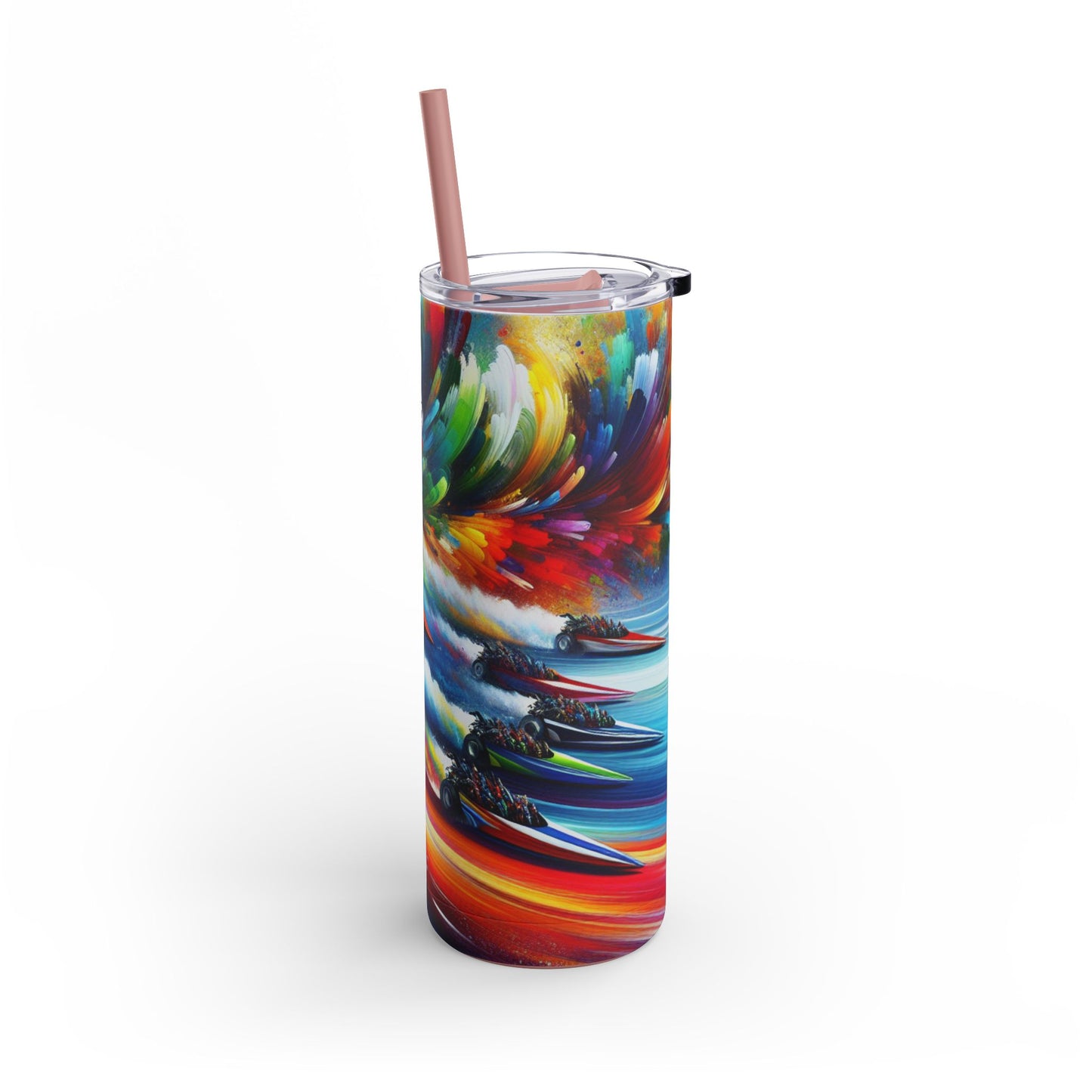 Racing Waves of Color - Tumblers