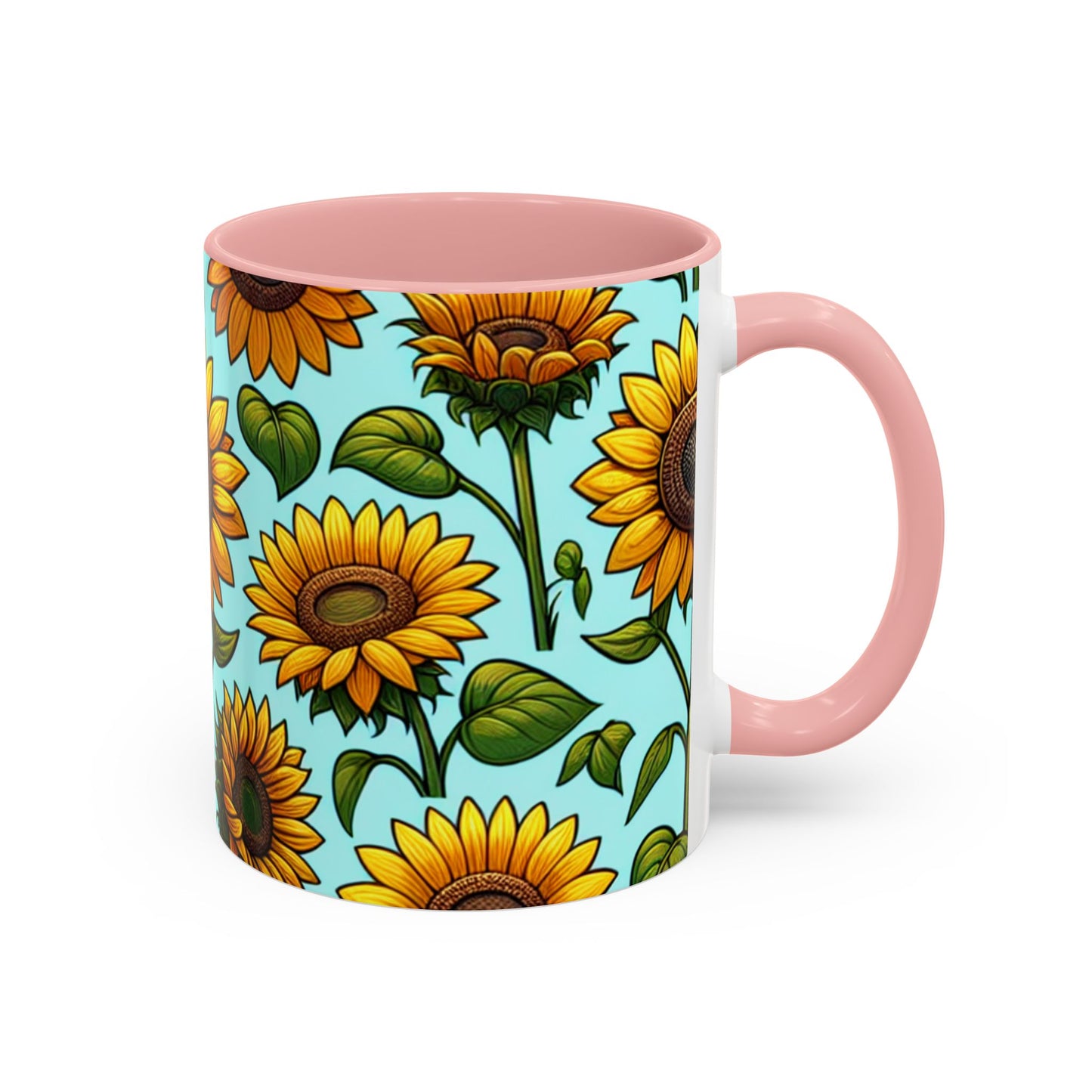 Sunny Meadow Sunflower Bloom - Mugs