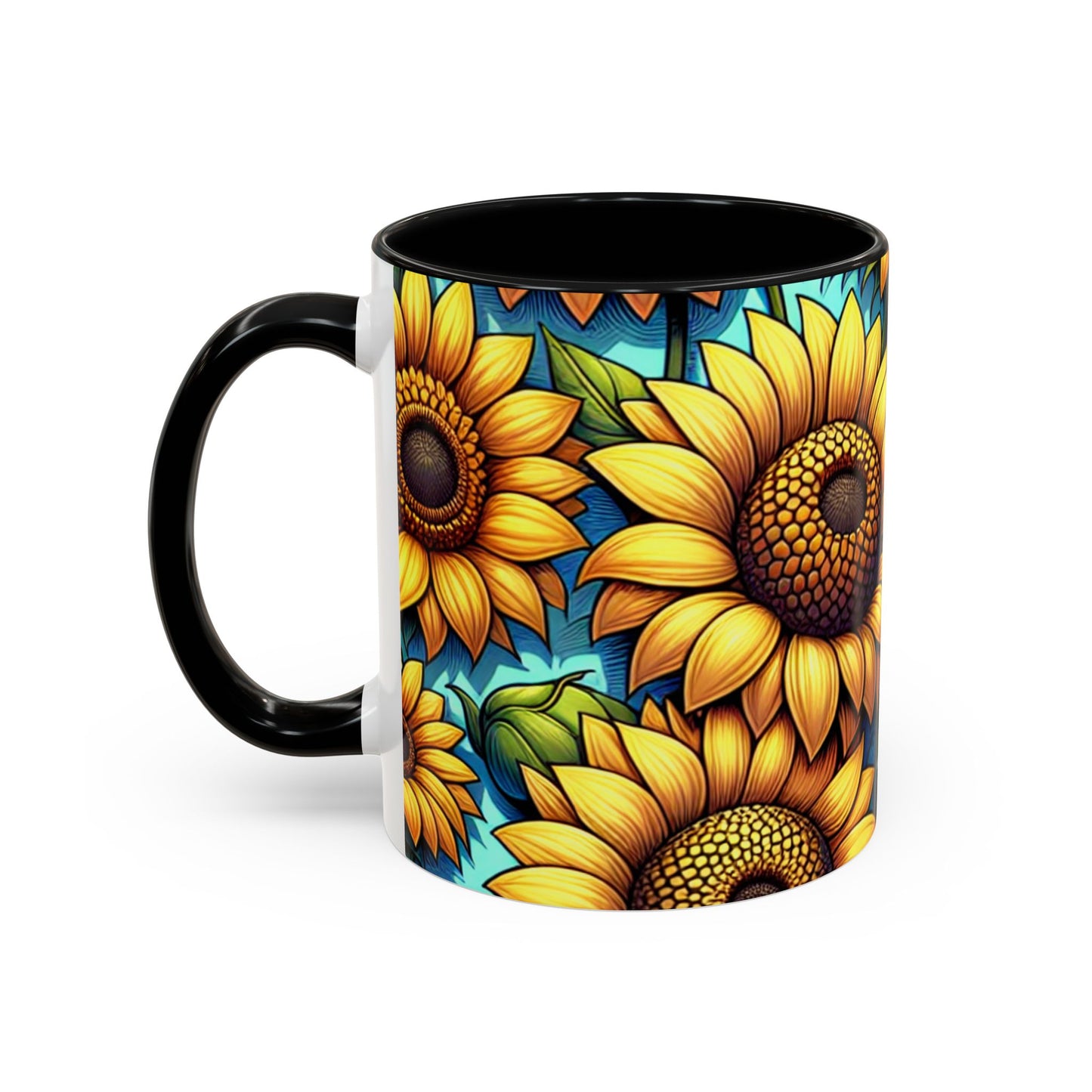Golden Harvest Radiance Pattern - Mugs