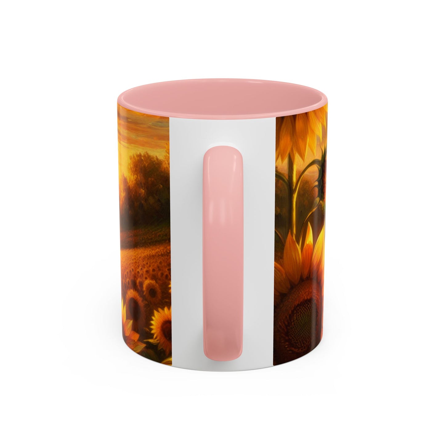 Golden Sunflower Majesty - Mugs