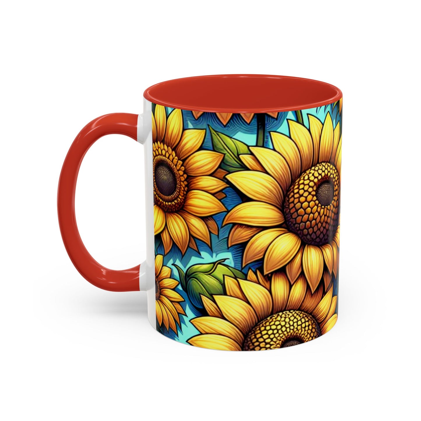 Golden Harvest Radiance Pattern - Mugs
