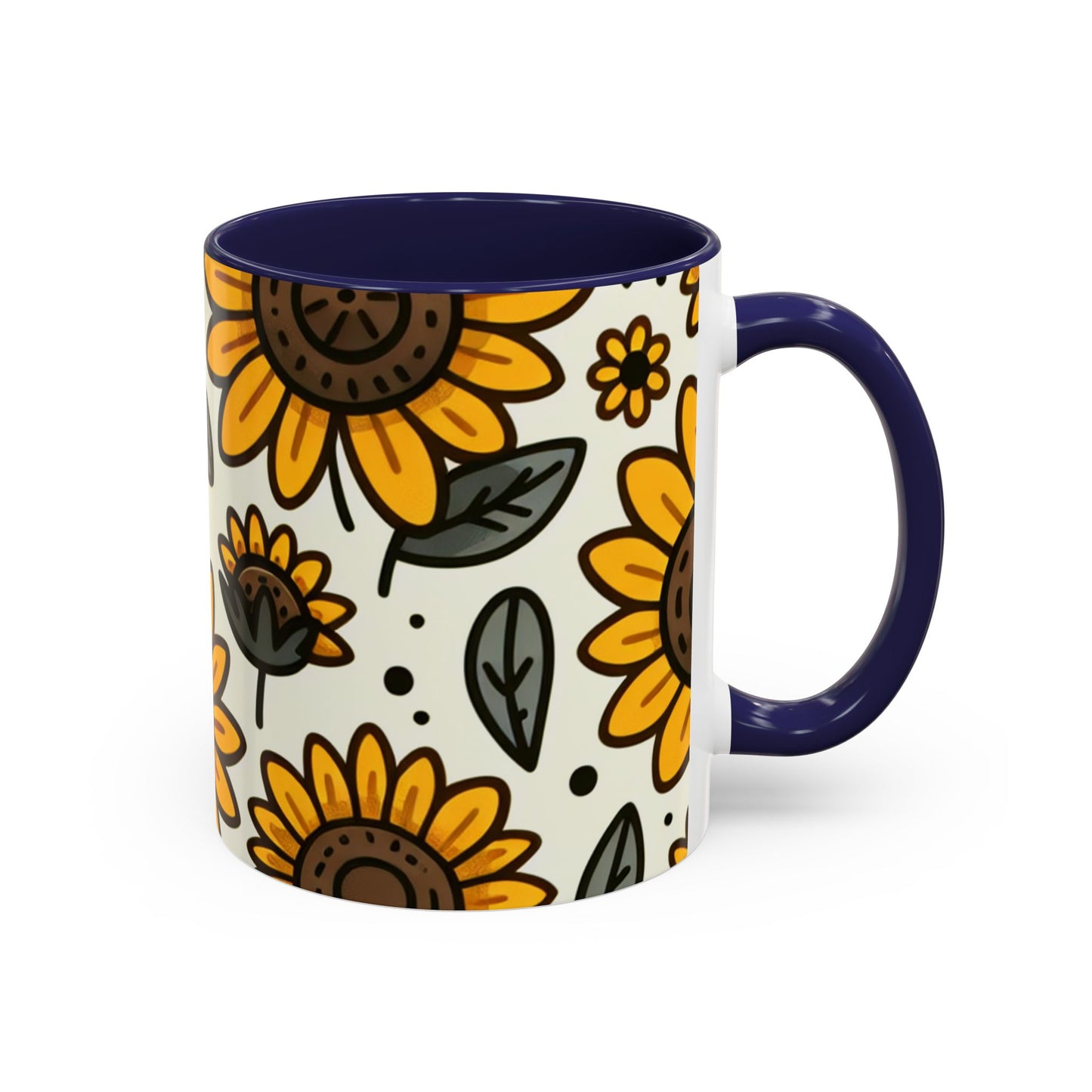 Sunny Meadow Sunflower Bloom - Mugs