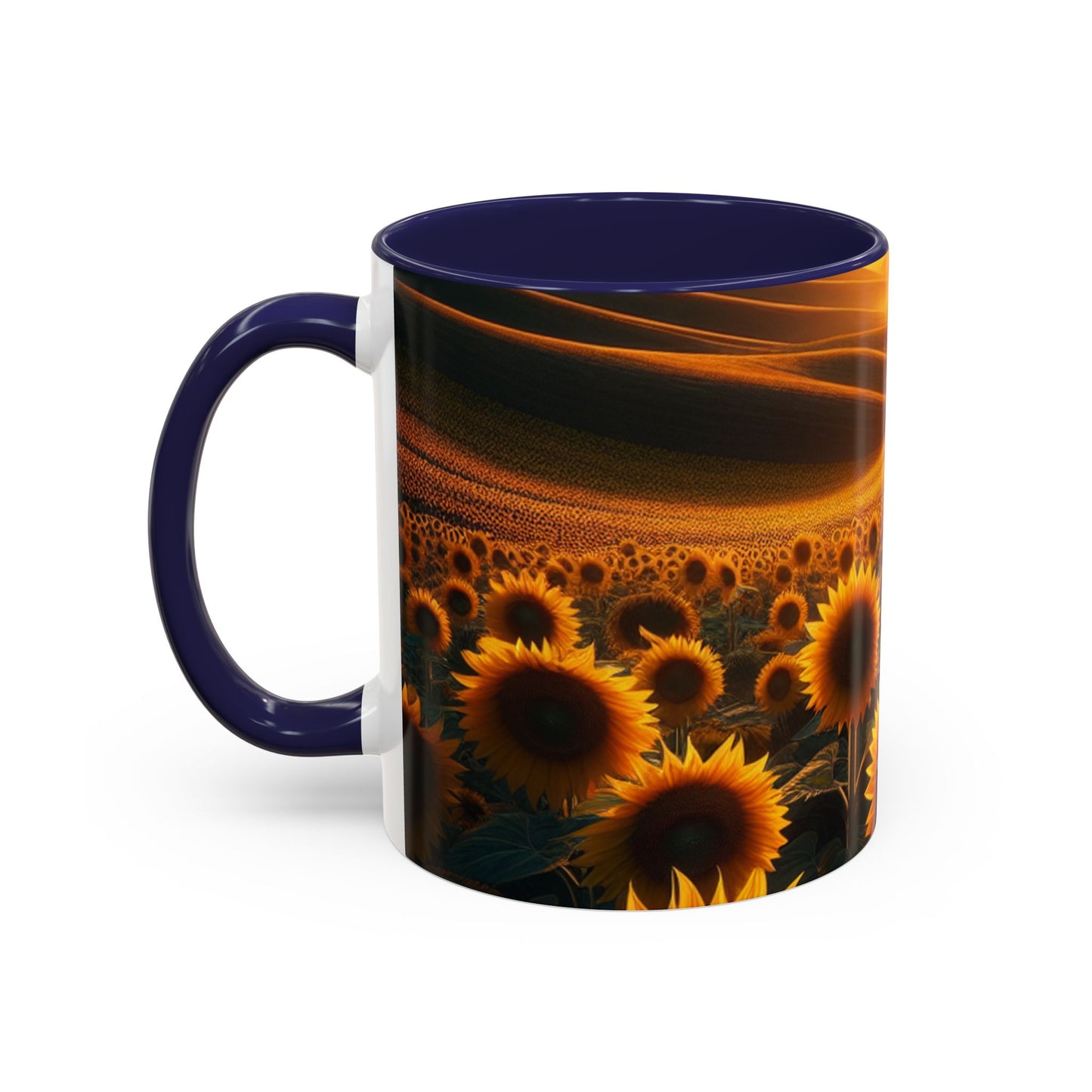 Amber Waves Sunflower Horizon - Mugs