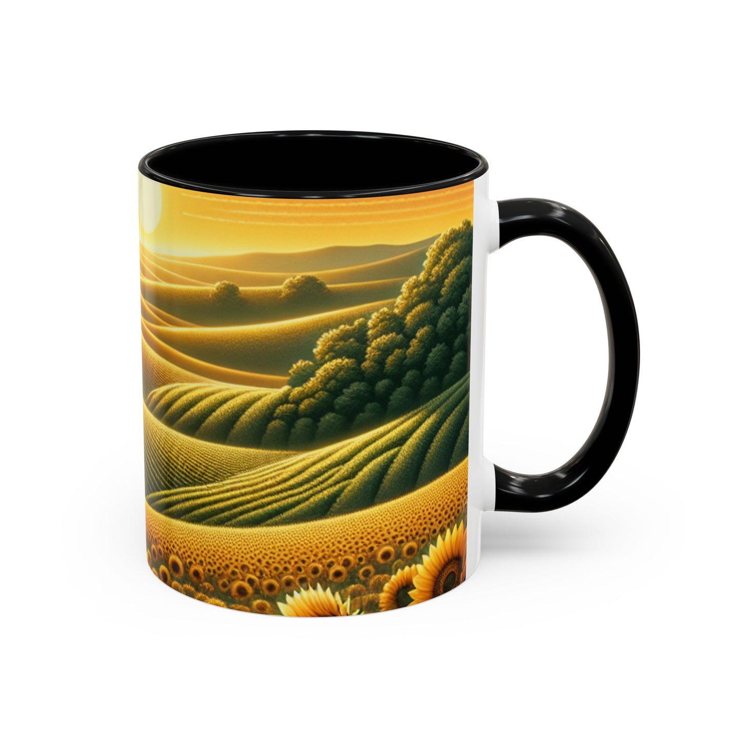 Amber Sunflower Valleys - Mugs