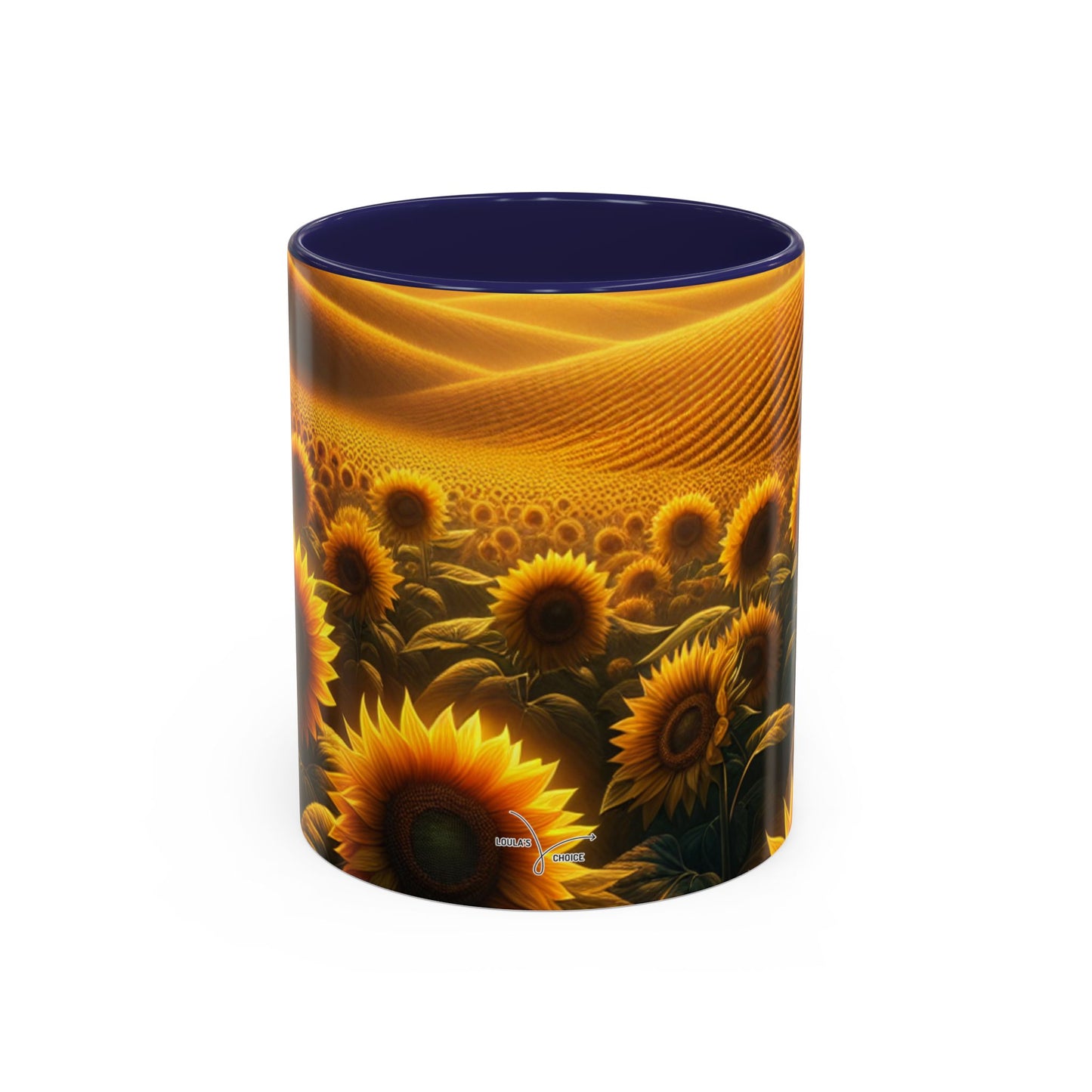 Golden Solstice Blossom - Mugs