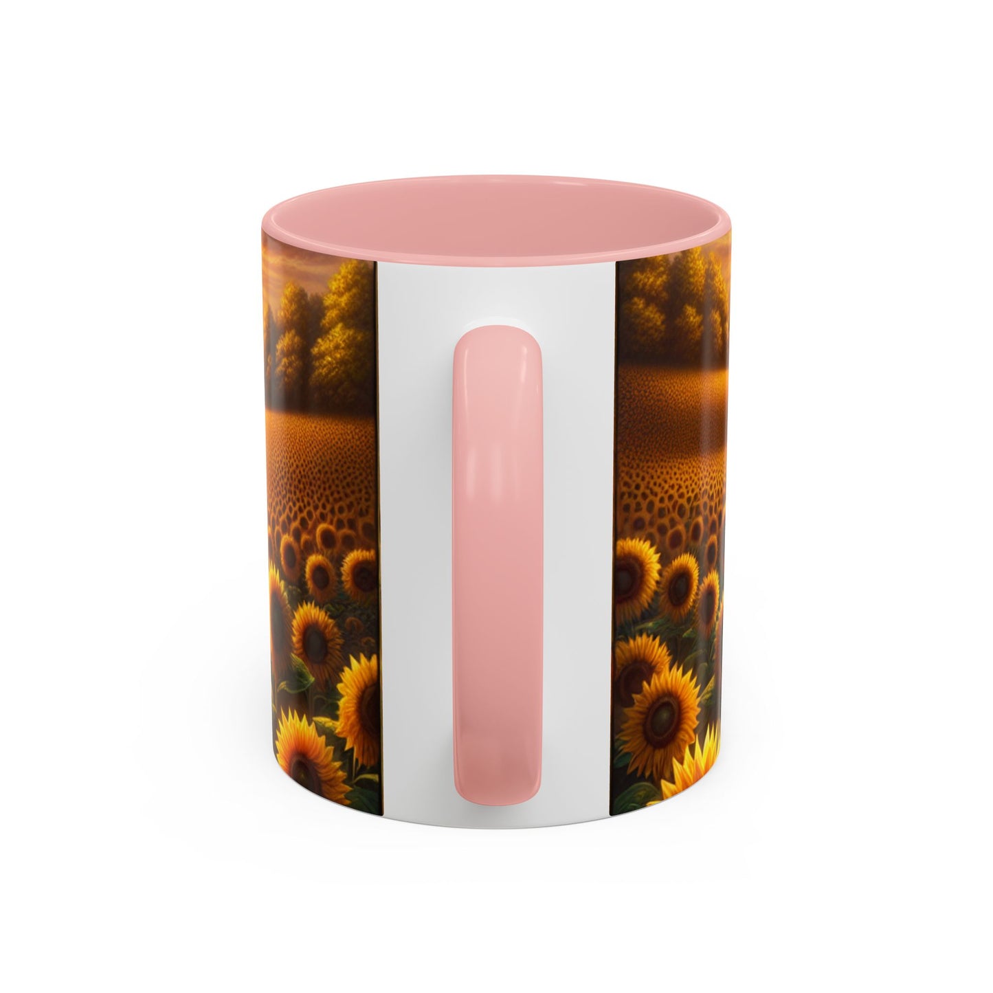 Sunset Serenade Sunflower Tapestry - Mugs