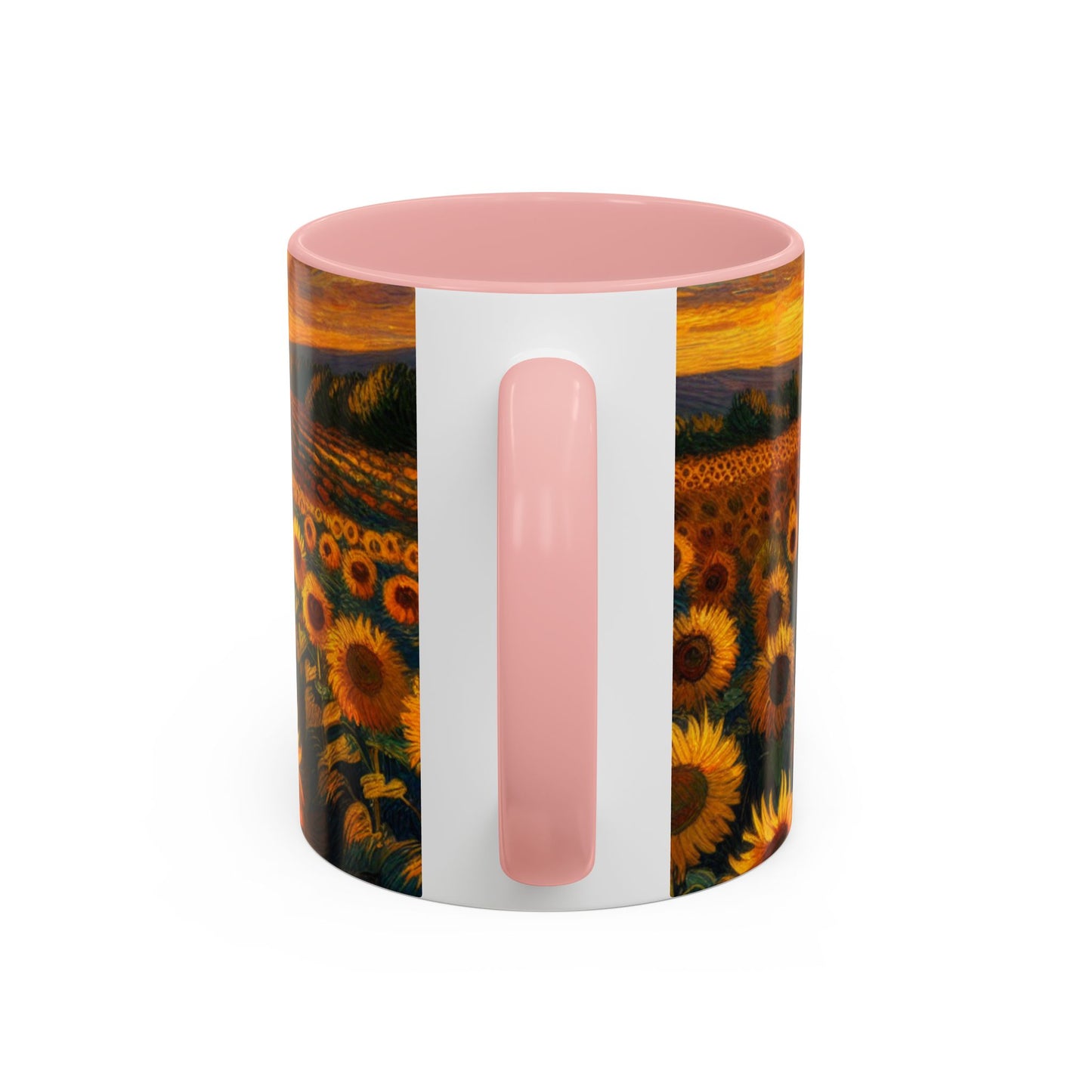 Sunset Serenade Sunflower Fields - Mugs