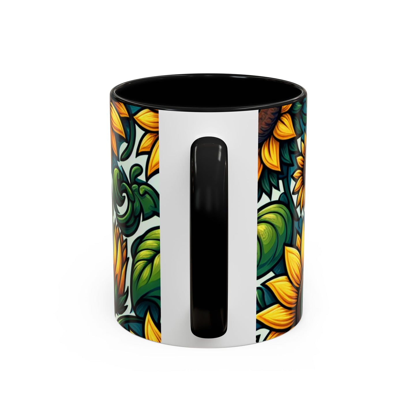 Verdant Blossom Sunflower Harmony - Mugs