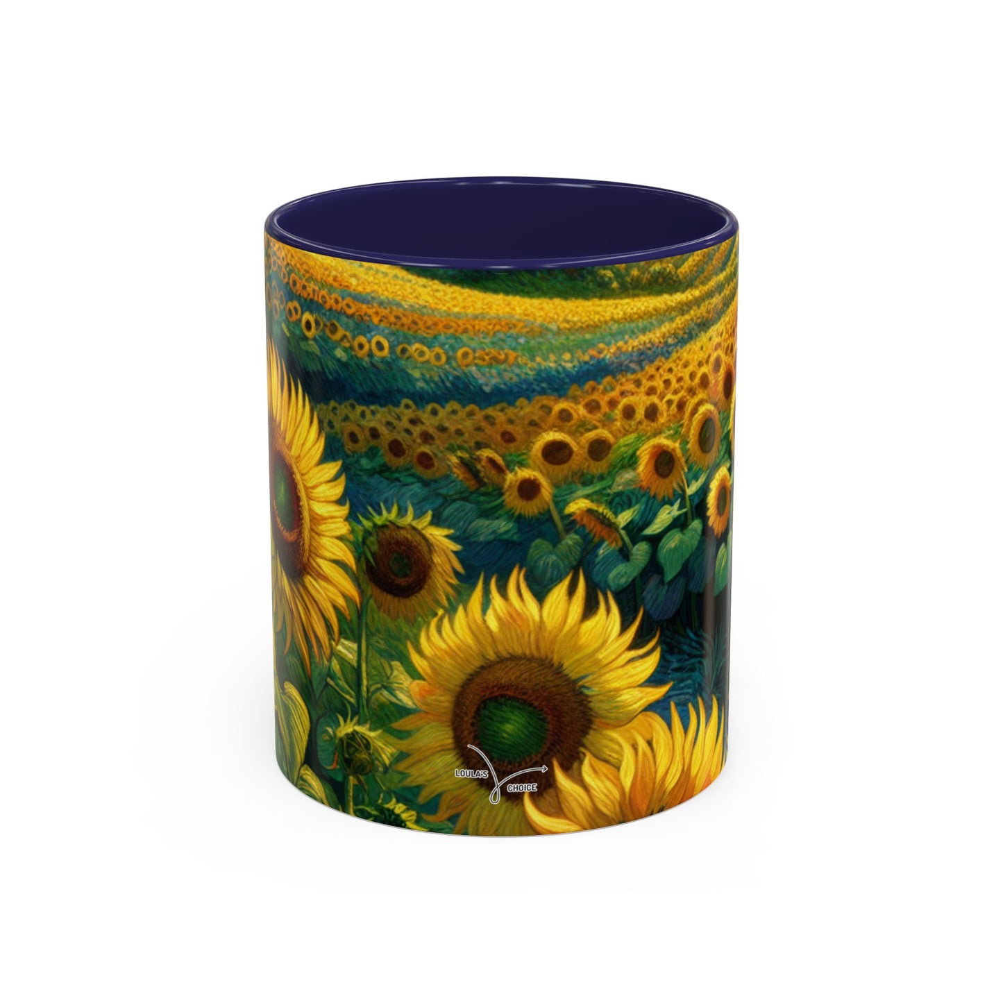 Sunset Serenade Sunflower Tapestry - Mugs