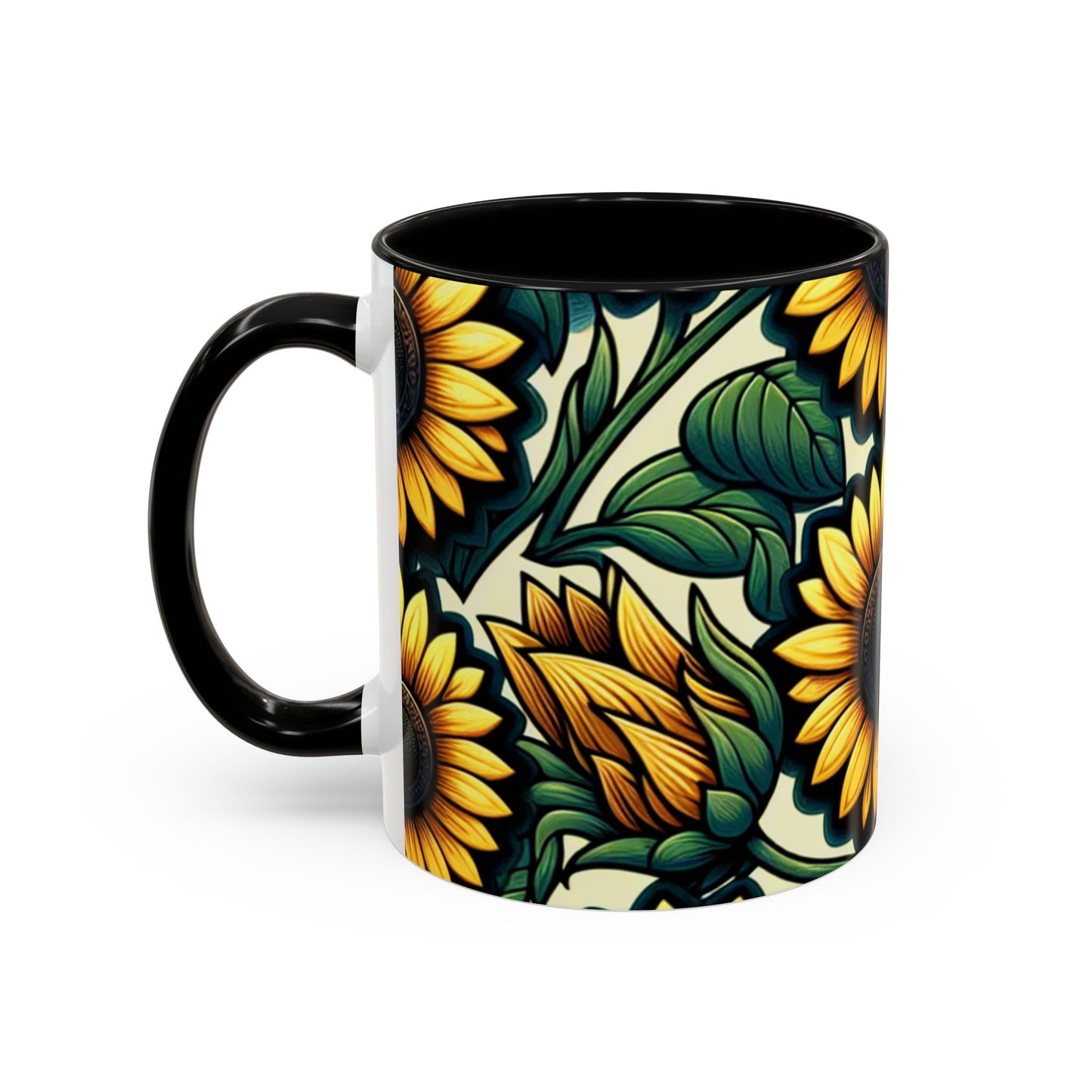 Sunlit Blossom Symphony - Mugs