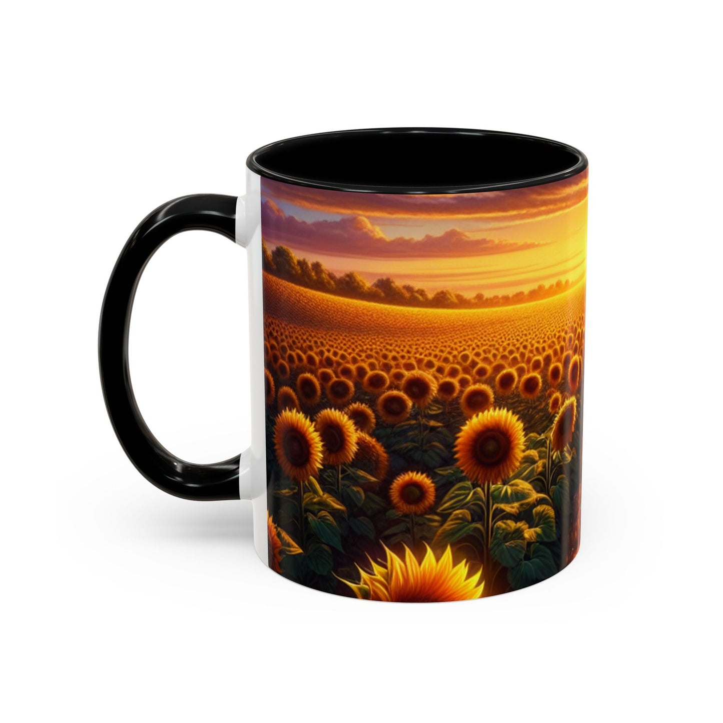 Golden Horizon Sunflower Bliss - Mugs