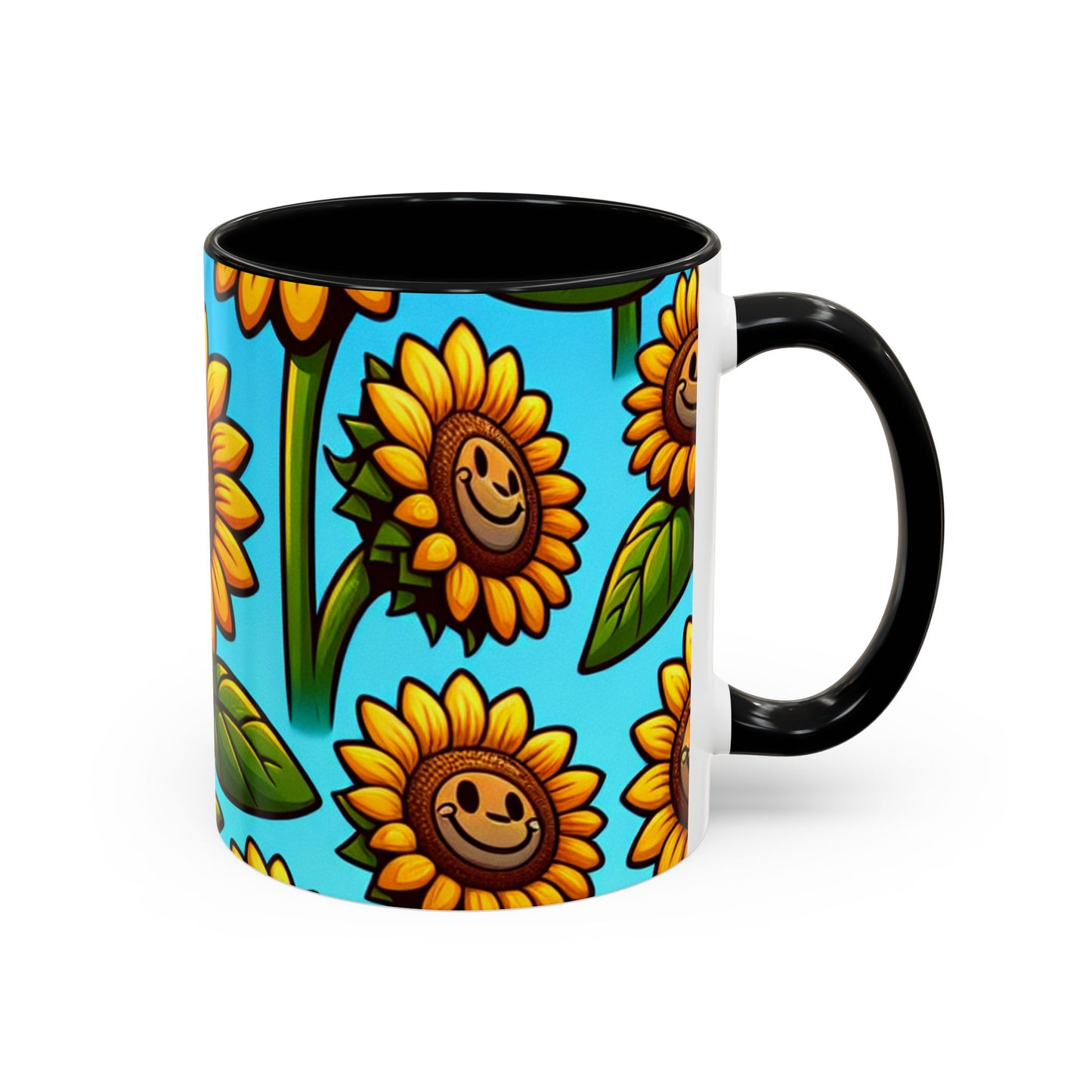 Sunny Smiles Sunflower Haven - Mugs