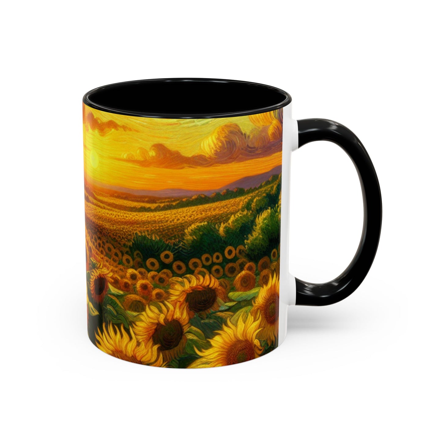 Golden Helios Tapestry - Mugs