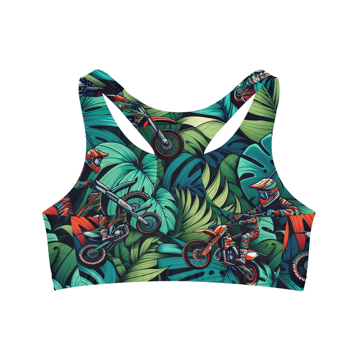 Tropical MotoX Jungle Adventure - Sports Bra