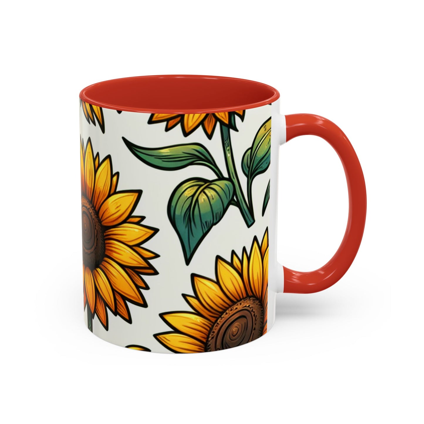Summer Solstice Sunflower Bloom - Mugs