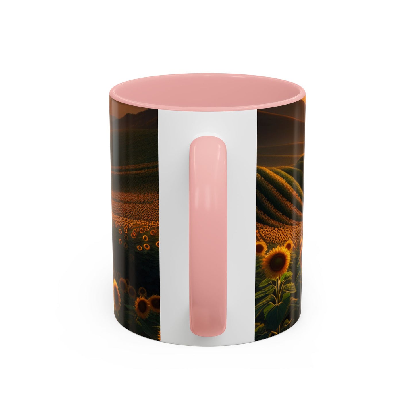 Amber Radiance Sunflower Valleys - Mugs