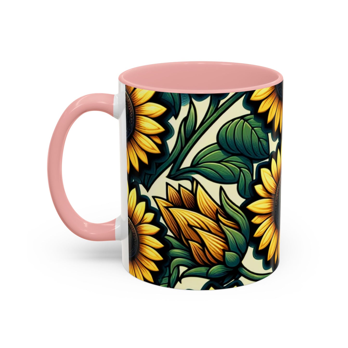 Sunlit Blossom Symphony - Mugs
