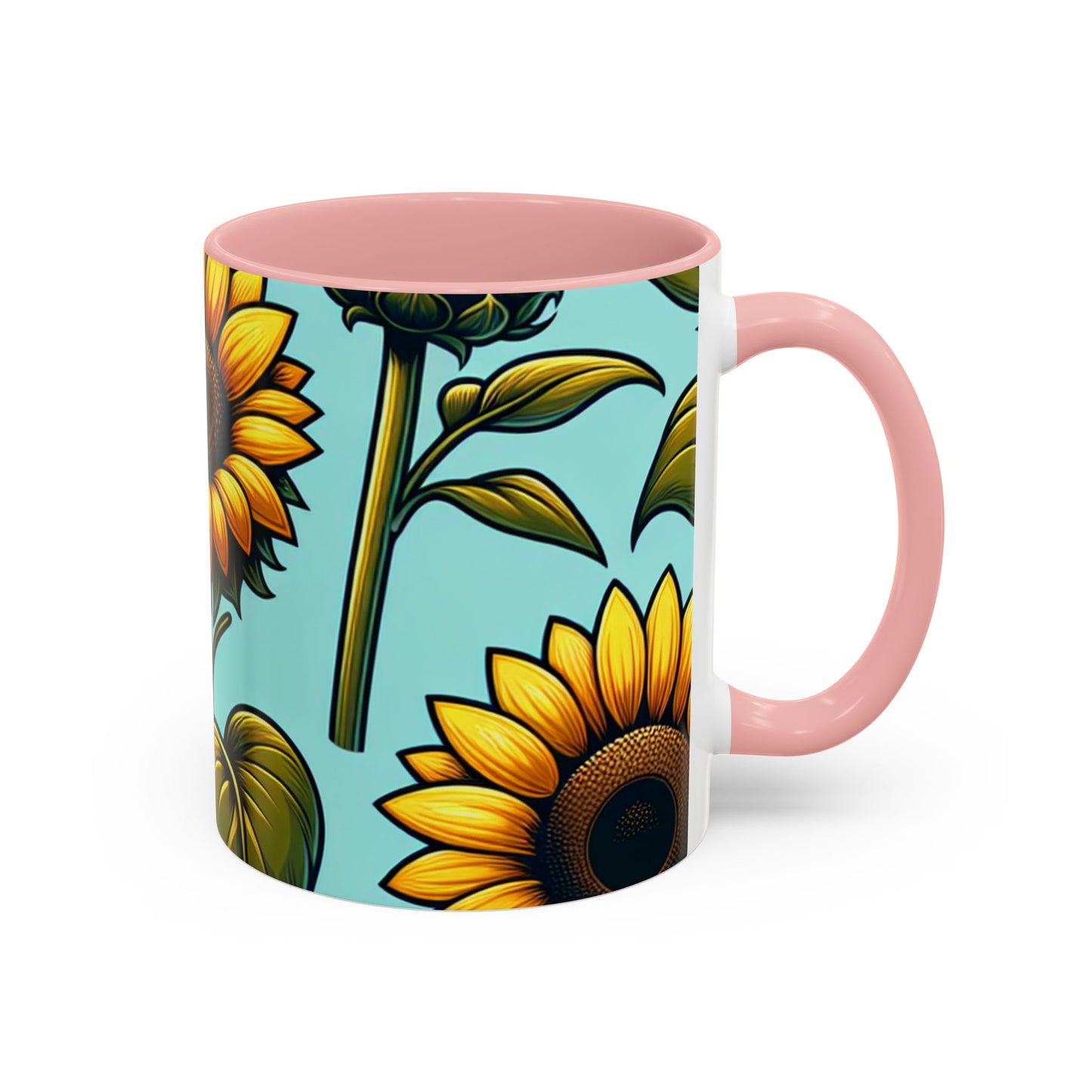 Sunny Splendor Sunflower Array - Mugs