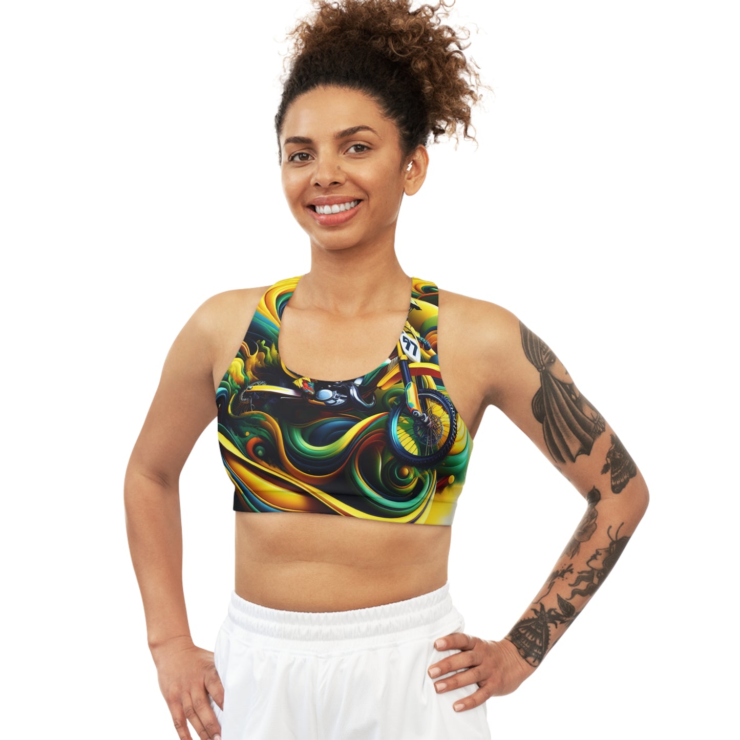Moto Vortex Blaze - Sports Bra