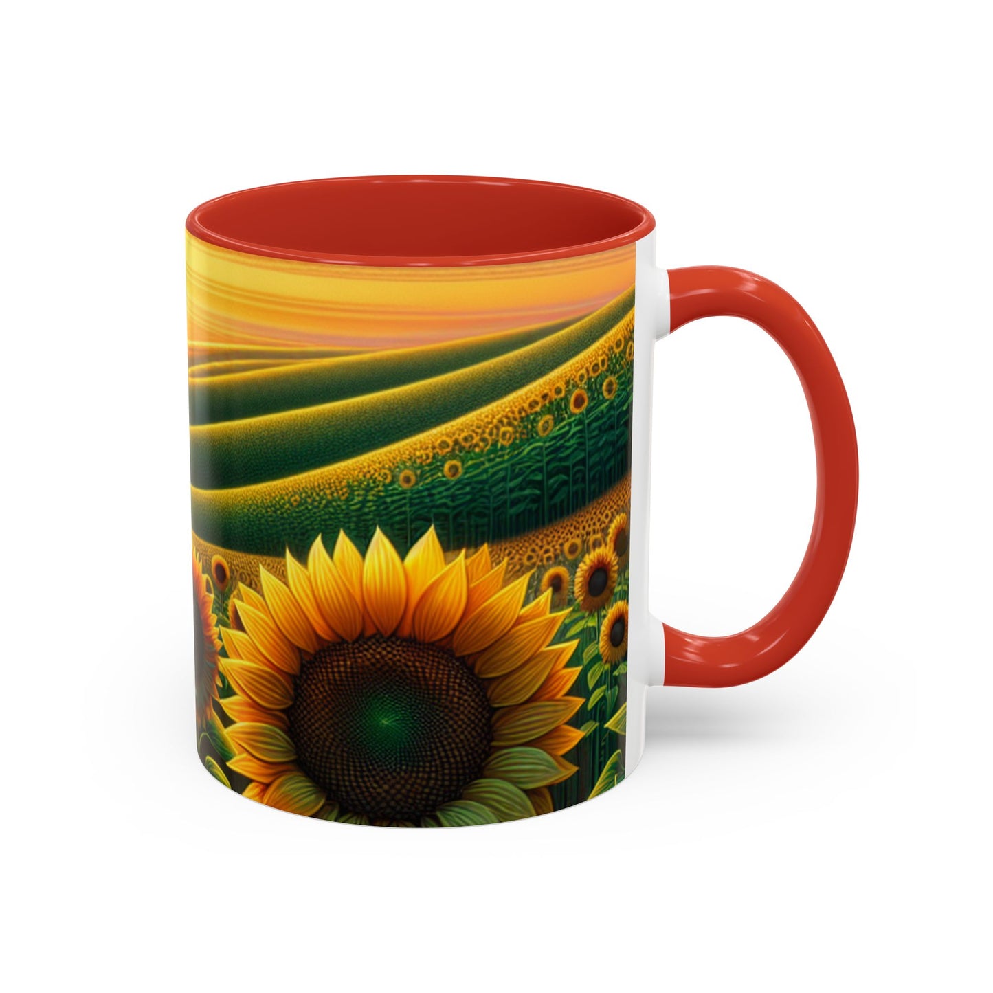 Amber Waves Sunflower Soirée - Mugs