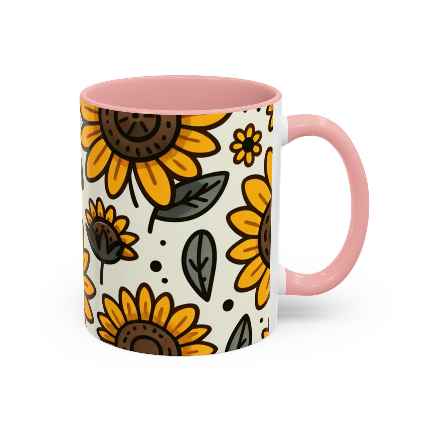 Sunny Meadow Sunflower Bloom - Mugs