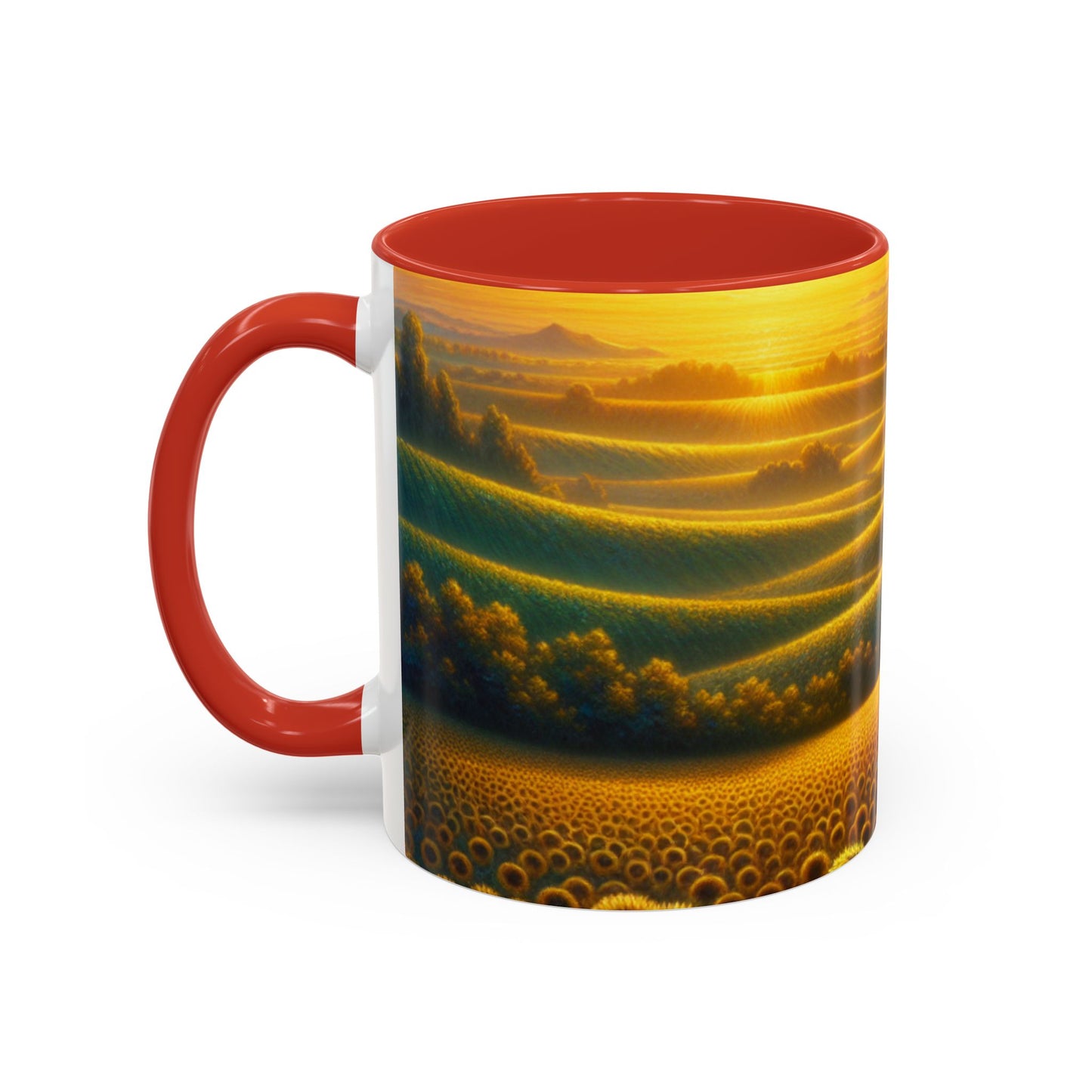 Golden Harvest Sunrise - Mugs