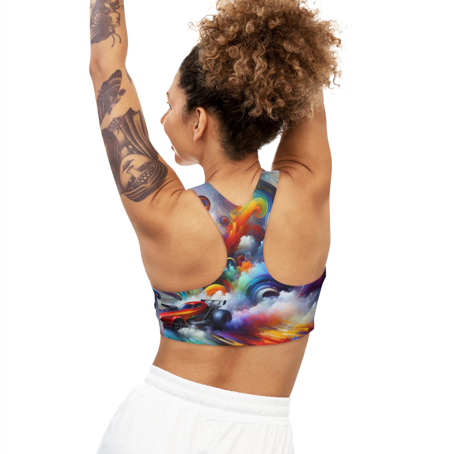 Dynamic Velocity Symphony - Sports Bra