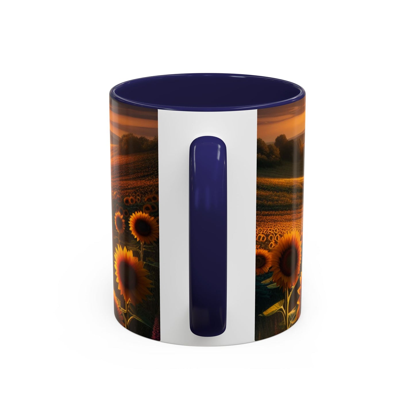 Amber Sunflower Serenade - Mugs
