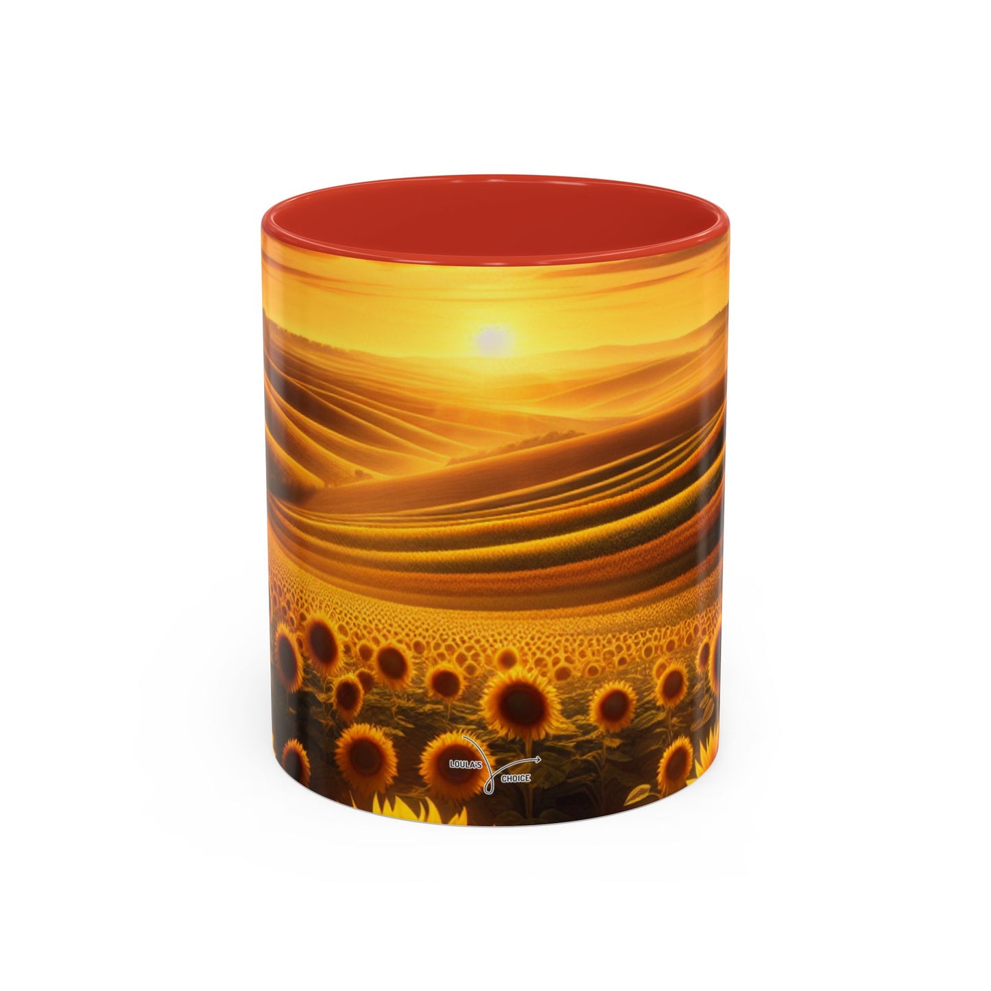 Golden Sunrise Tapestry - Mugs