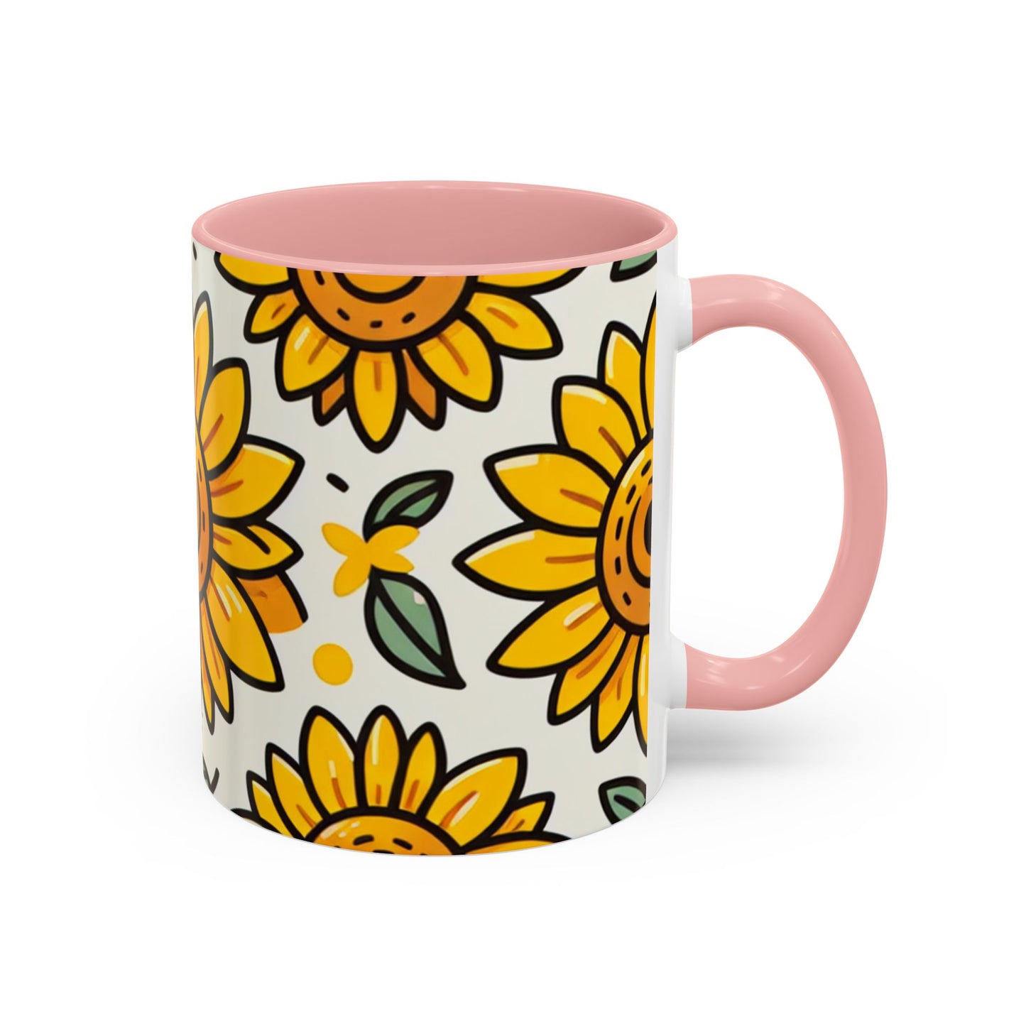 Sunshine Smiles Floral Bliss - Mugs