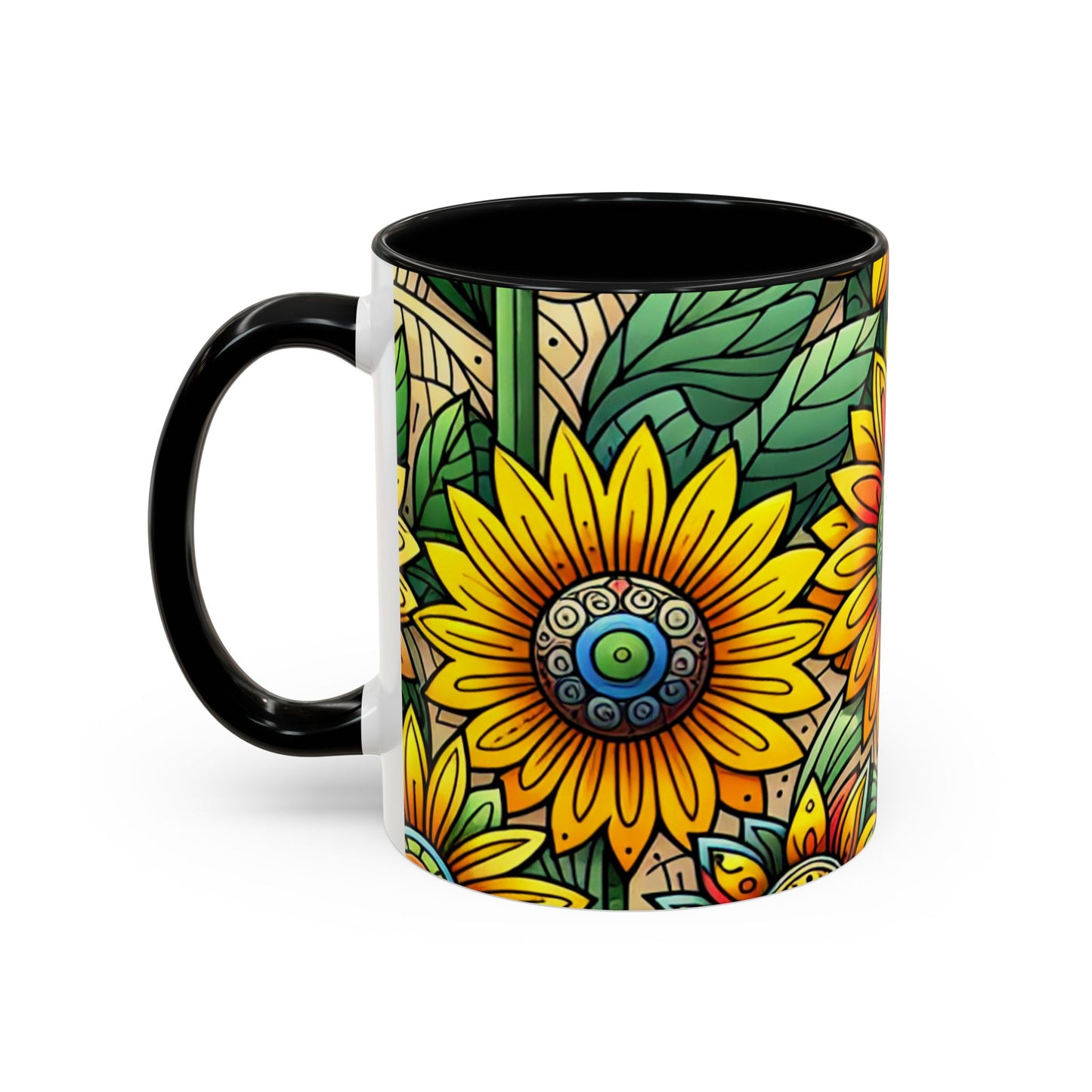 Sunflower Mosaic Medley - Mugs
