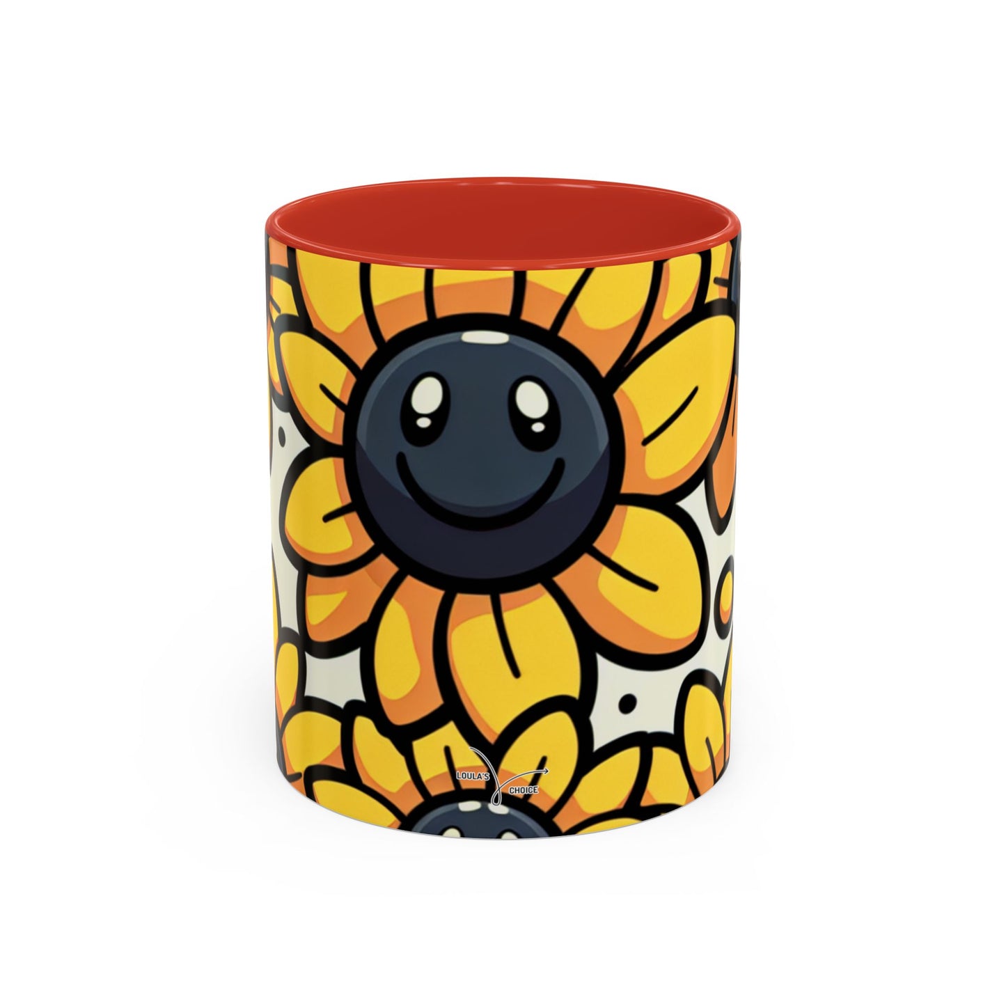 Sunshine Smiles Blossom Pattern - Mugs