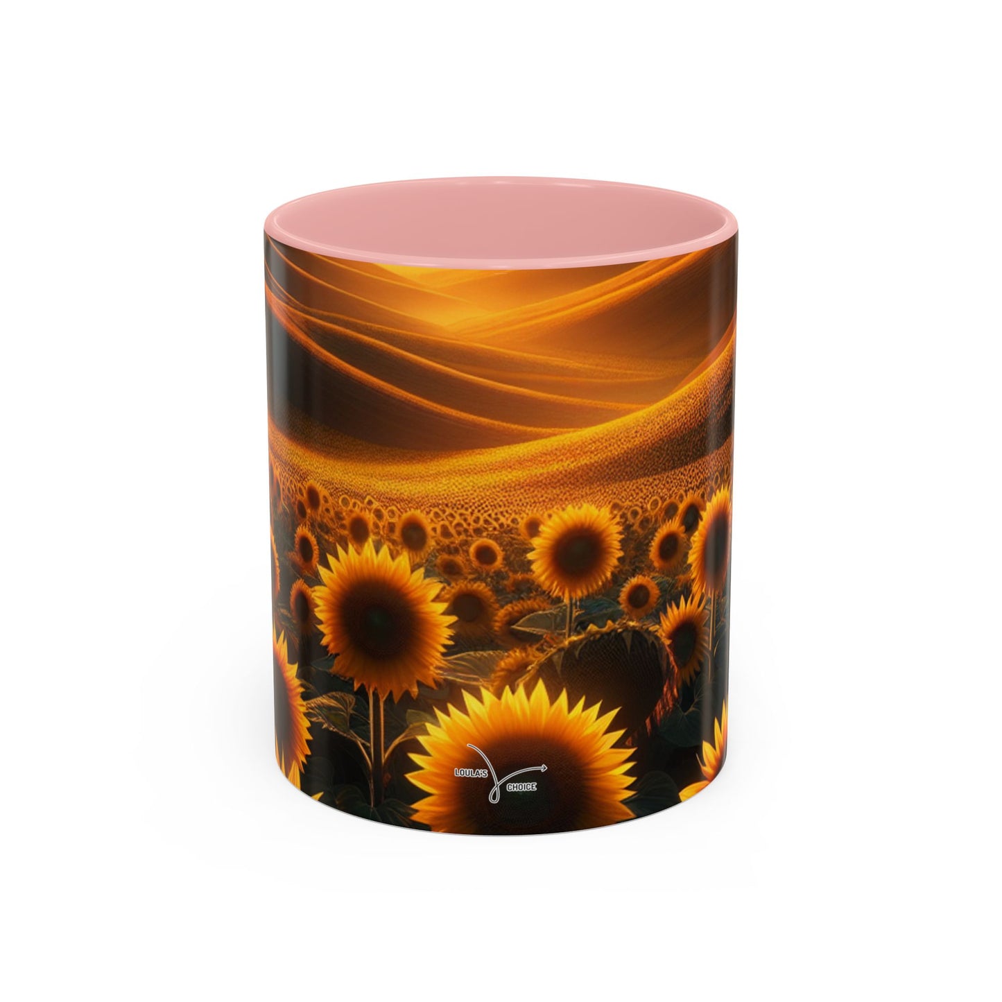 Amber Waves Sunflower Horizon - Mugs